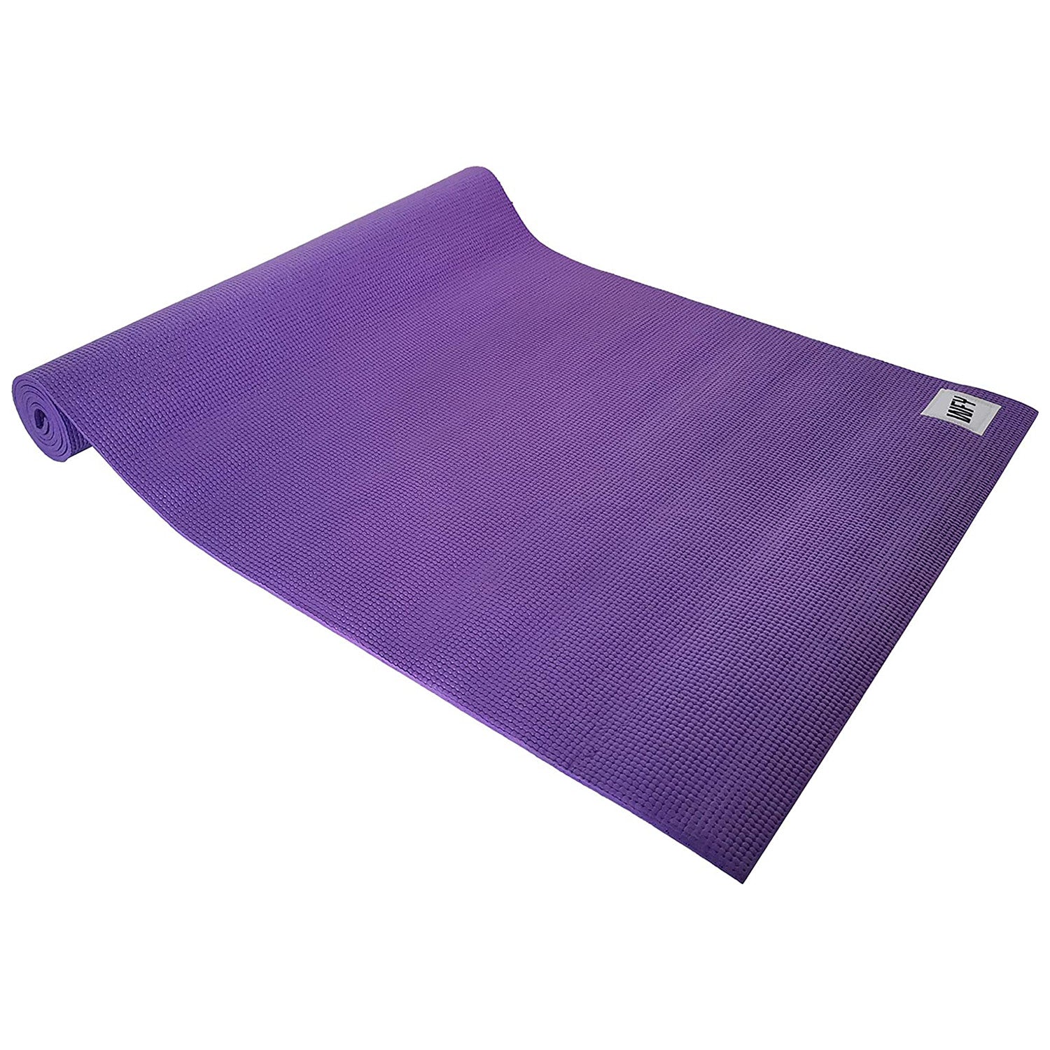 Fitnessmatte Yogamatte "Annapurna Comfort" 183x61 cm, violett, rutschfest, flexibel, ideal für Pilates und Fitnessworkout.