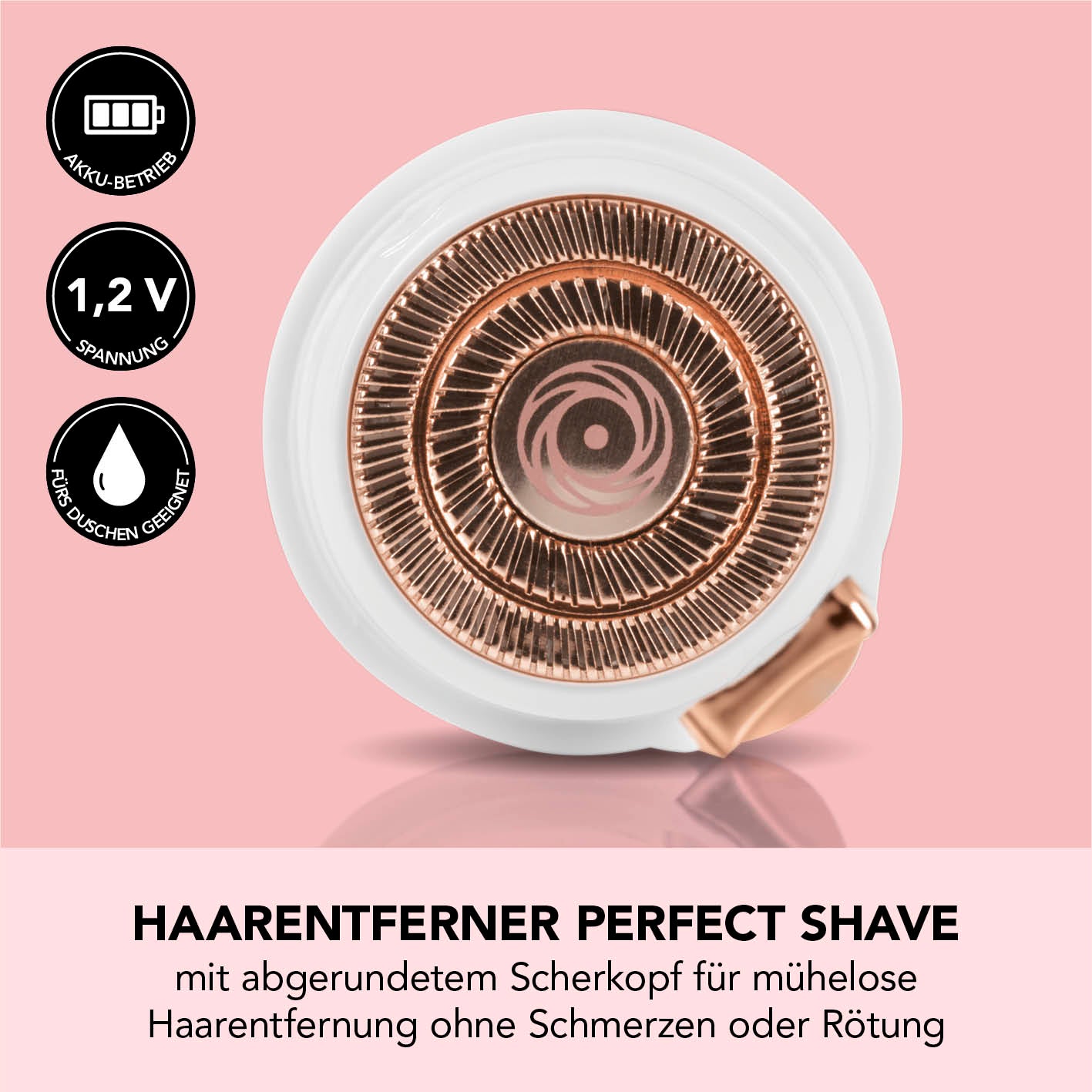 Haarentferner Perfect Shave inkl. USB-Kabel