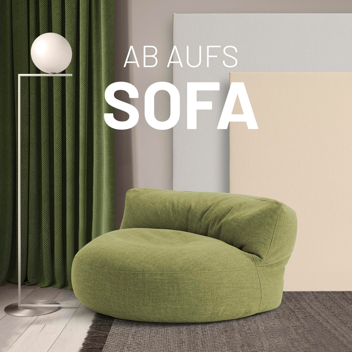Interior Line Sitzsack-Lounge (320 L) - indoor - Lime