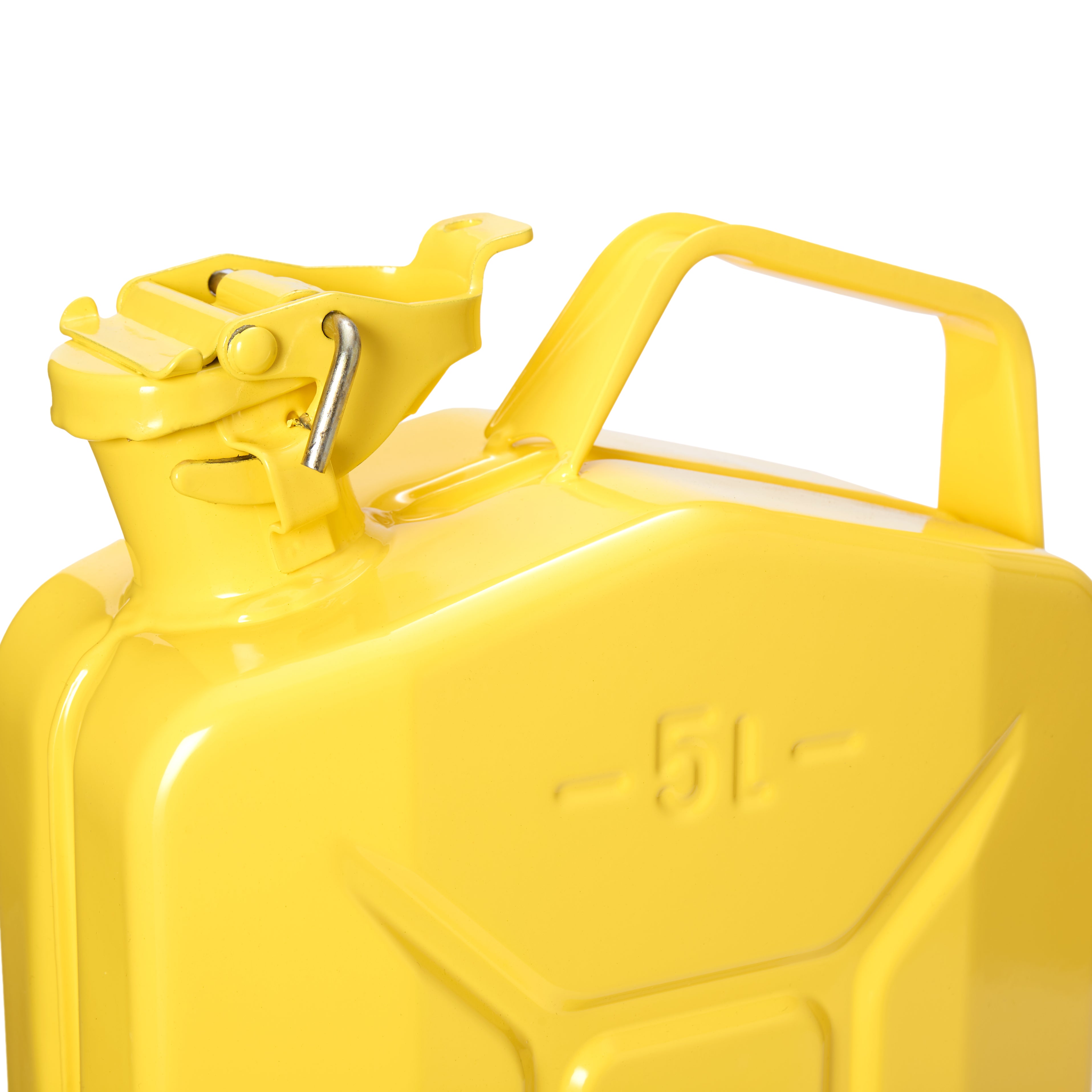 Metall-Kraftstoffkanister 5 Liter Gelb