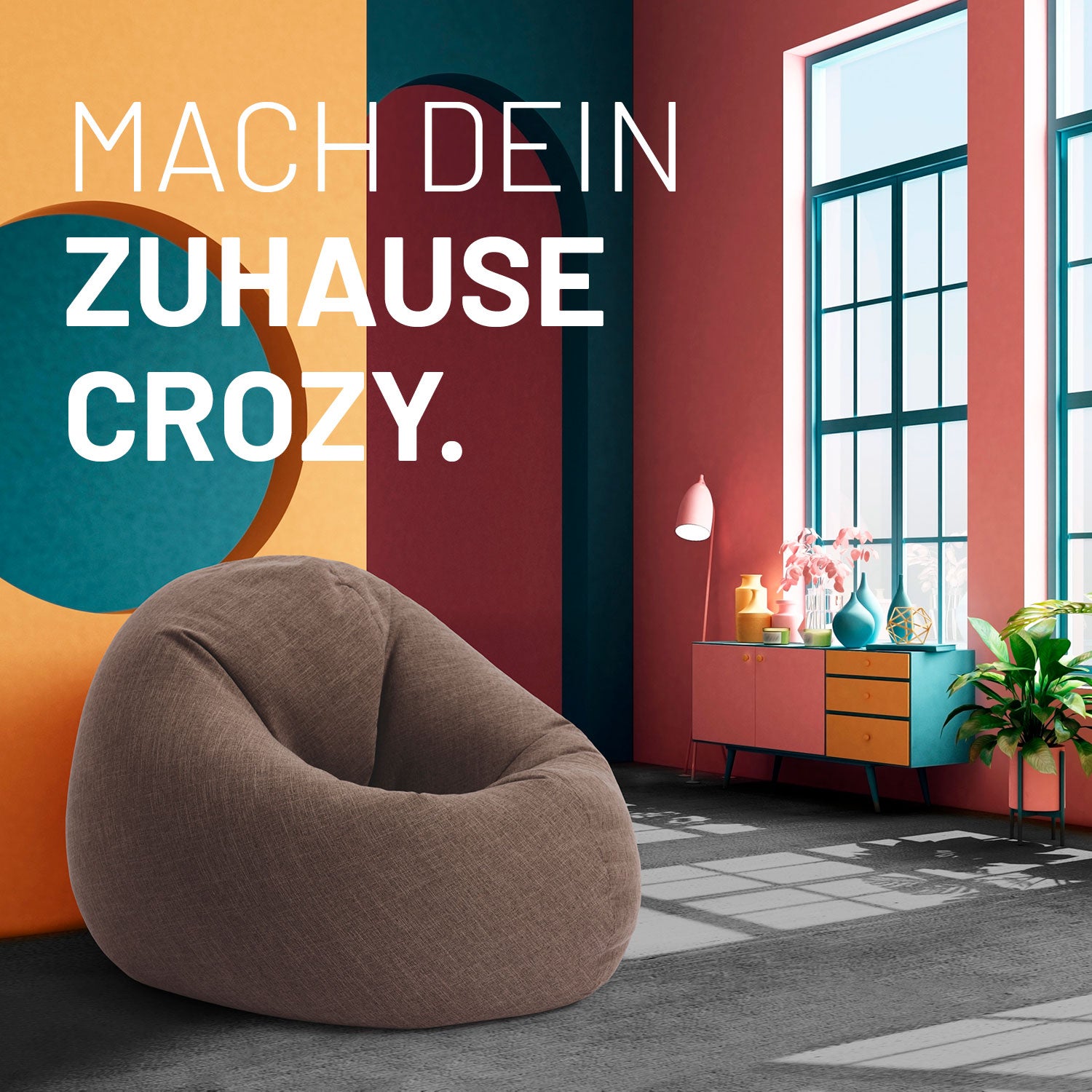 Sitzsack Interior Line (300 L) - indoor - Braun