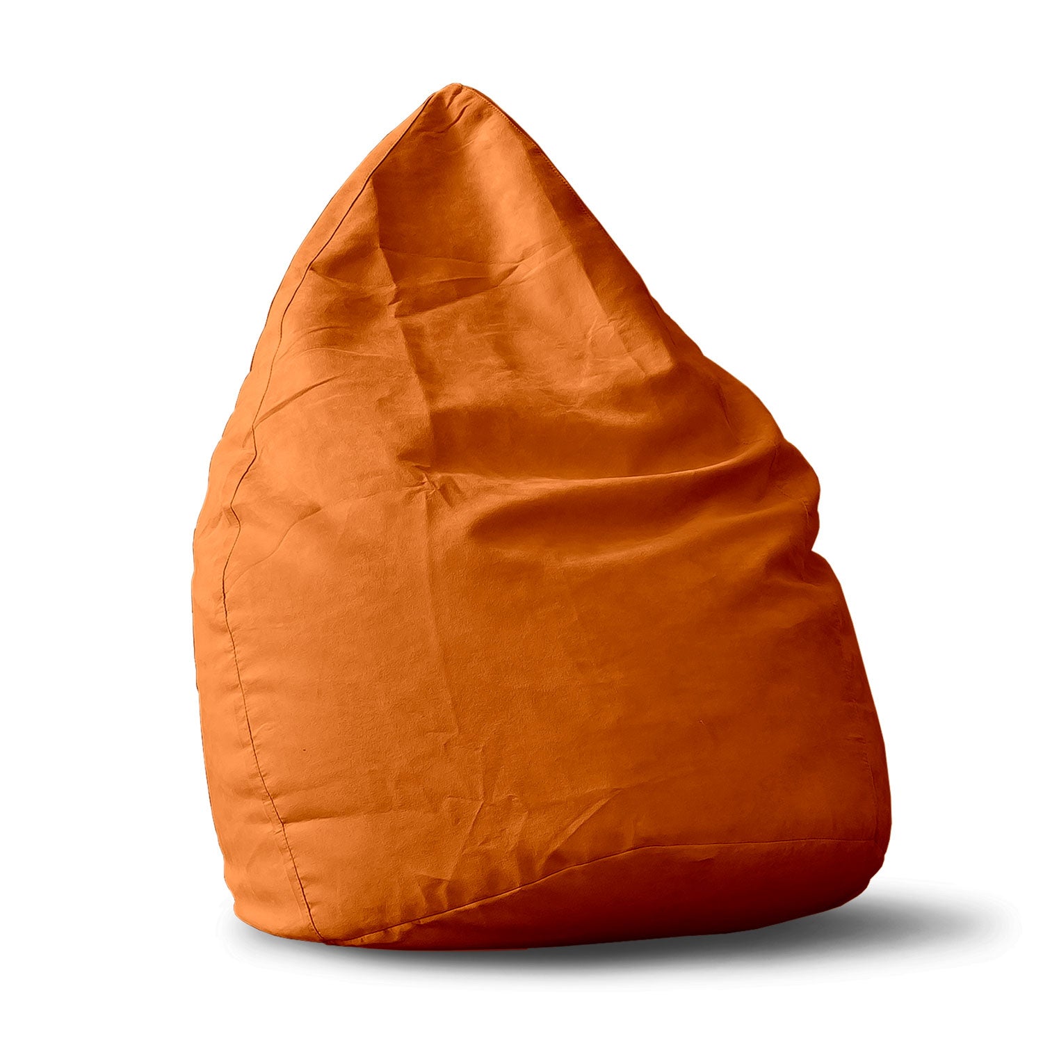 Luxury XL Sitzsack (120 L) - indoor - Orange, stylischer und bequemer Sitzsack, perfekt für Wohnen und Entspannen im modernen Stil.