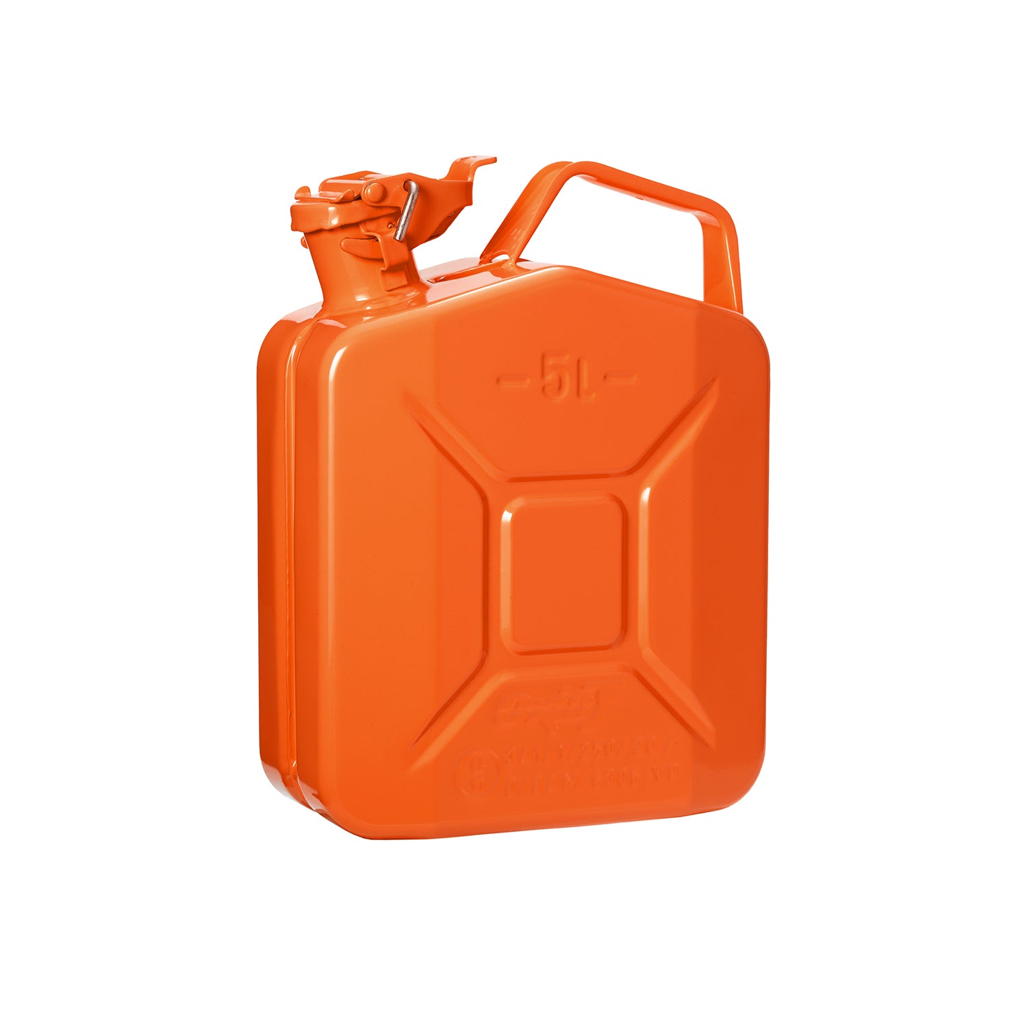 Metall-Kraftstoffkanister 5 Liter Orange