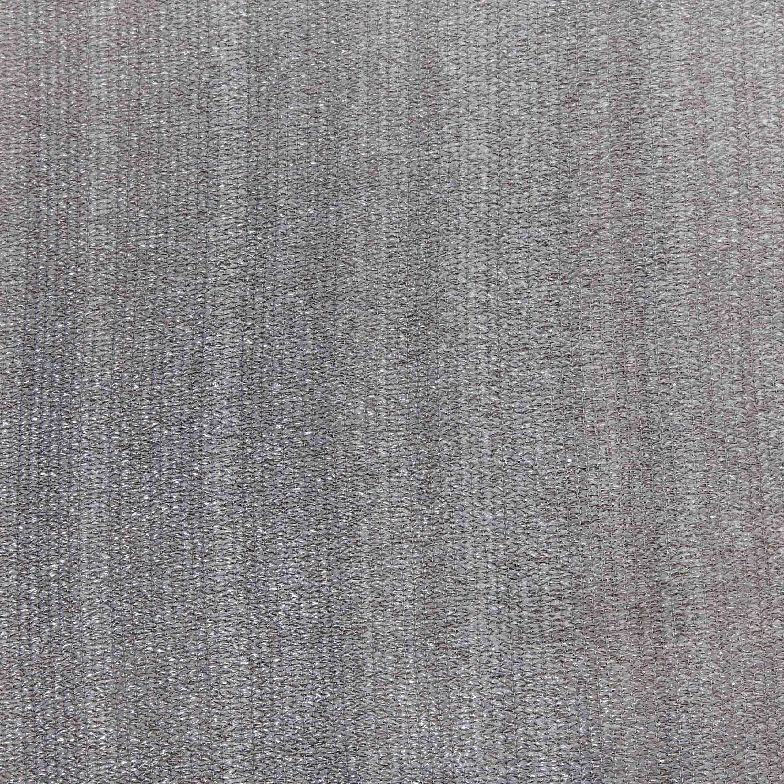 Sonnensegel 100% HDPE mit Stabilisator für UV-Schutz - Quadrat 3 x 3 Meter - Hellgrau, robustes, reißfestes Material