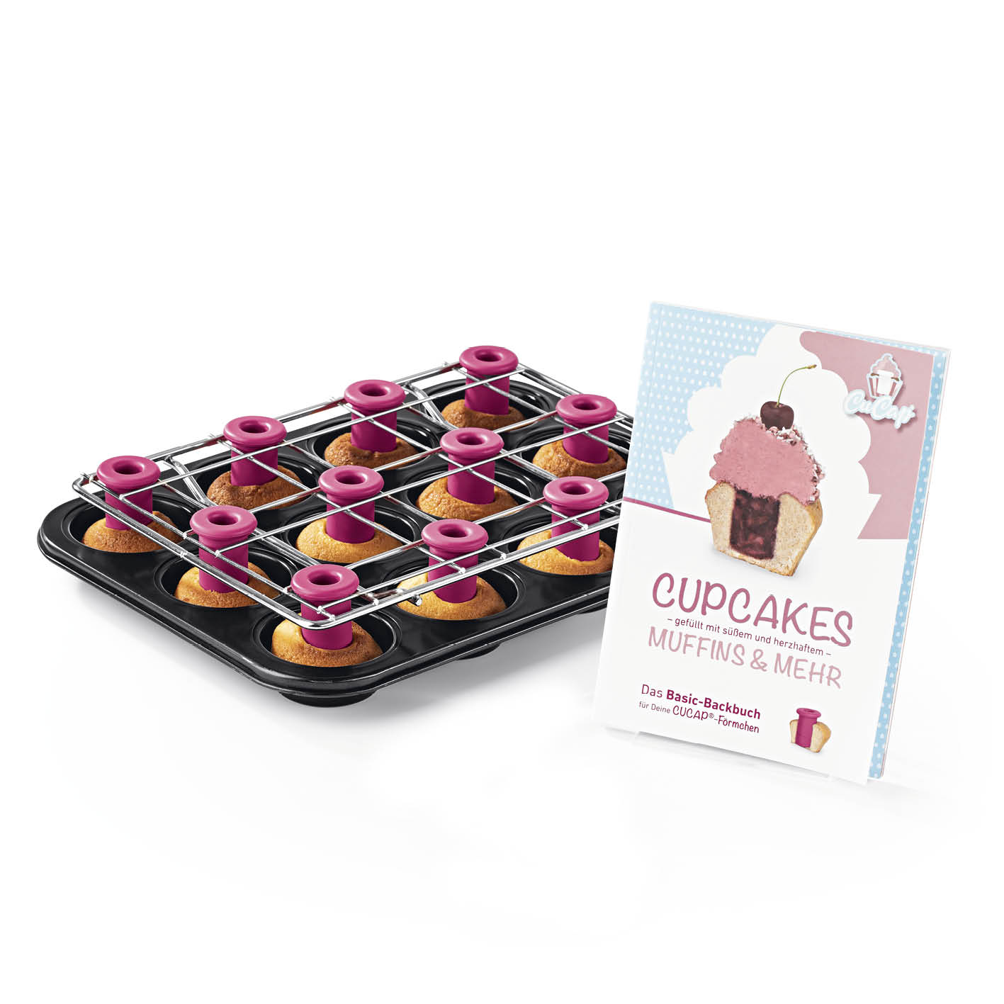 CuCap Back-Set für Cupcakes, Muffins & Mehr