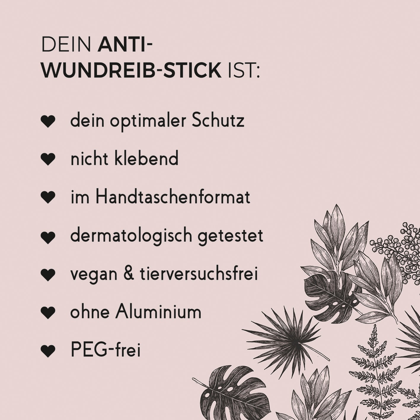 Kosmetikum - Anti-Wundreib-Stick - Woman - 25 g