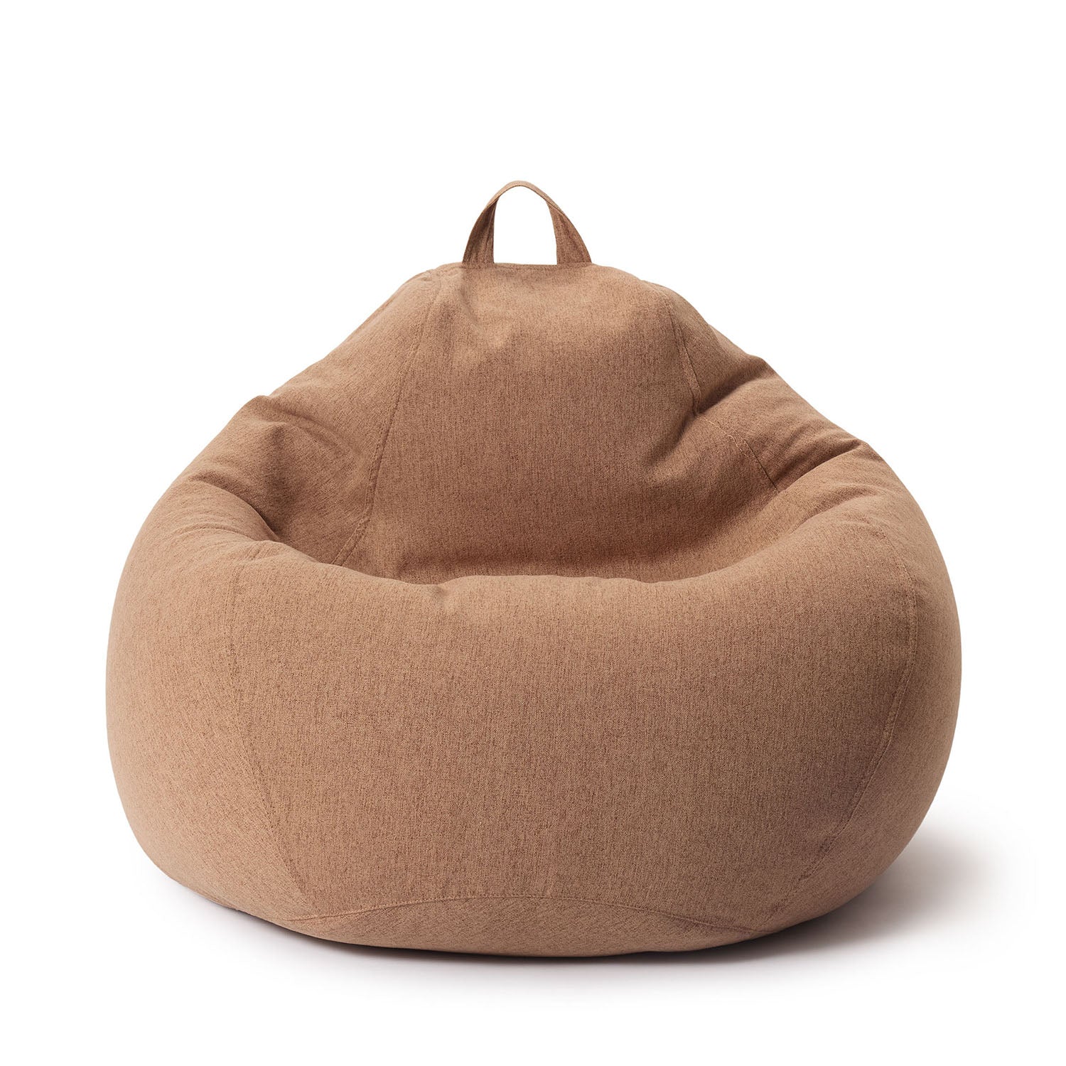 Comfort Line Sitzsack XL (250 L) Braun, bequemer Indoor-Beanbag mit EPS-Füllung, waschbarer Bezug, ideal für Kinder und Erwachsene.