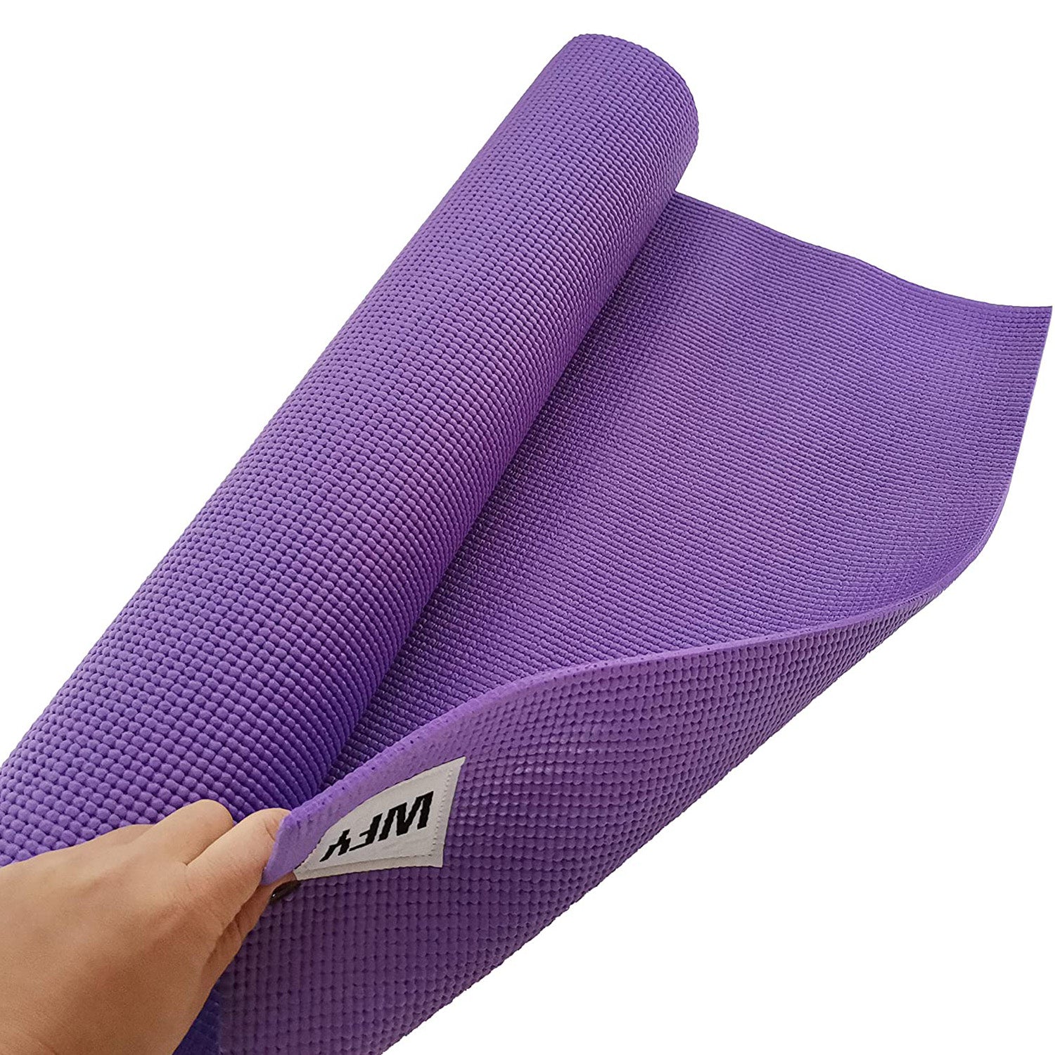 Fitnessmatte Yogamatte "Annapurna Comfort" - 183 x 61 - Pilates Workout Matte - Violett