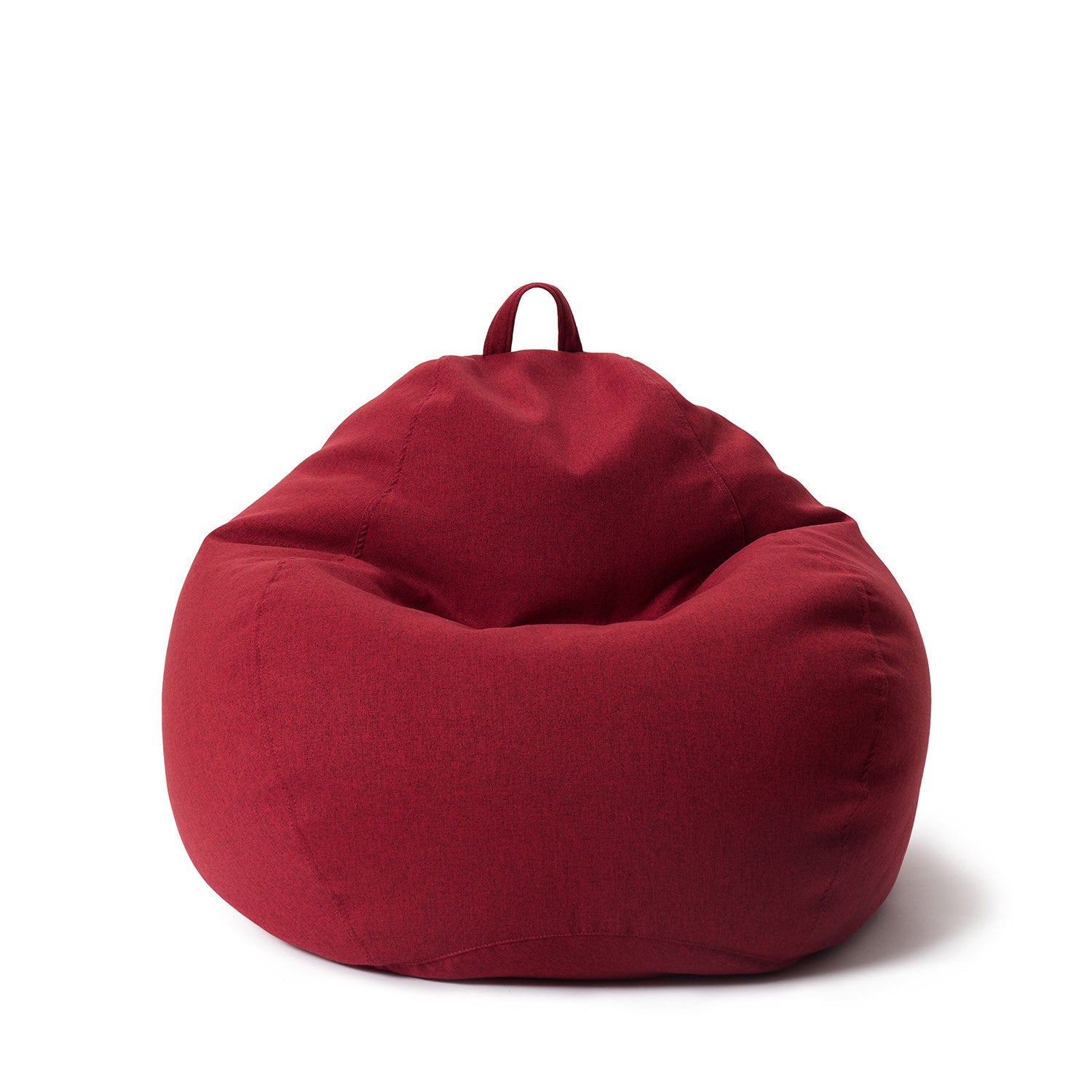 Comfort Line Sitzsack L (185 L) - indoor - Rot, großer bequemer Indoor-Beanbag mit hochwertiger EPS-Perlen-Füllung, waschbarer Bezug.