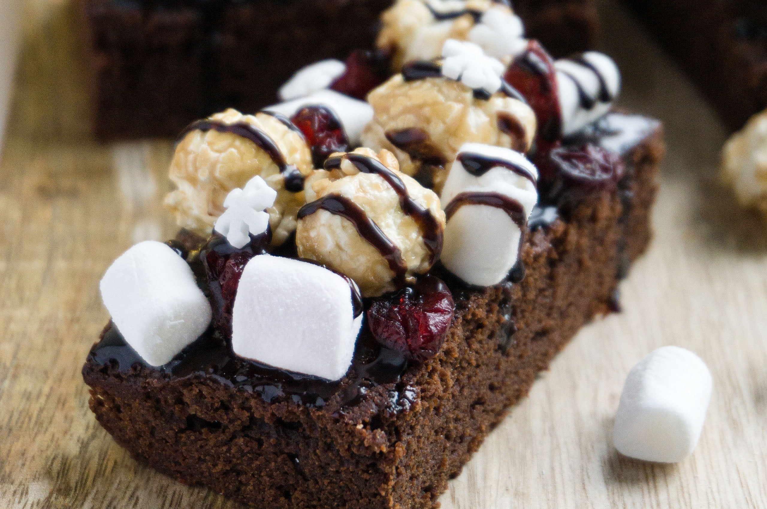 Popcorn Brownies