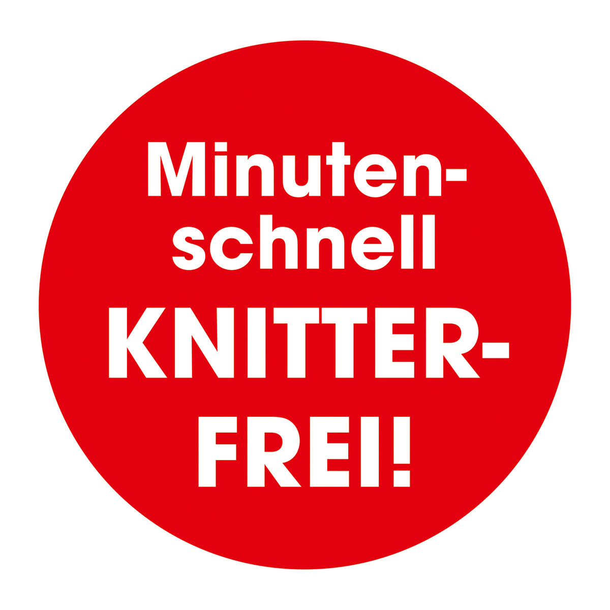 Bügler für Hemden & Blusen + Bügler-Aufsatz für Hosen mit Hinweis Minuten-schnell knitterfrei