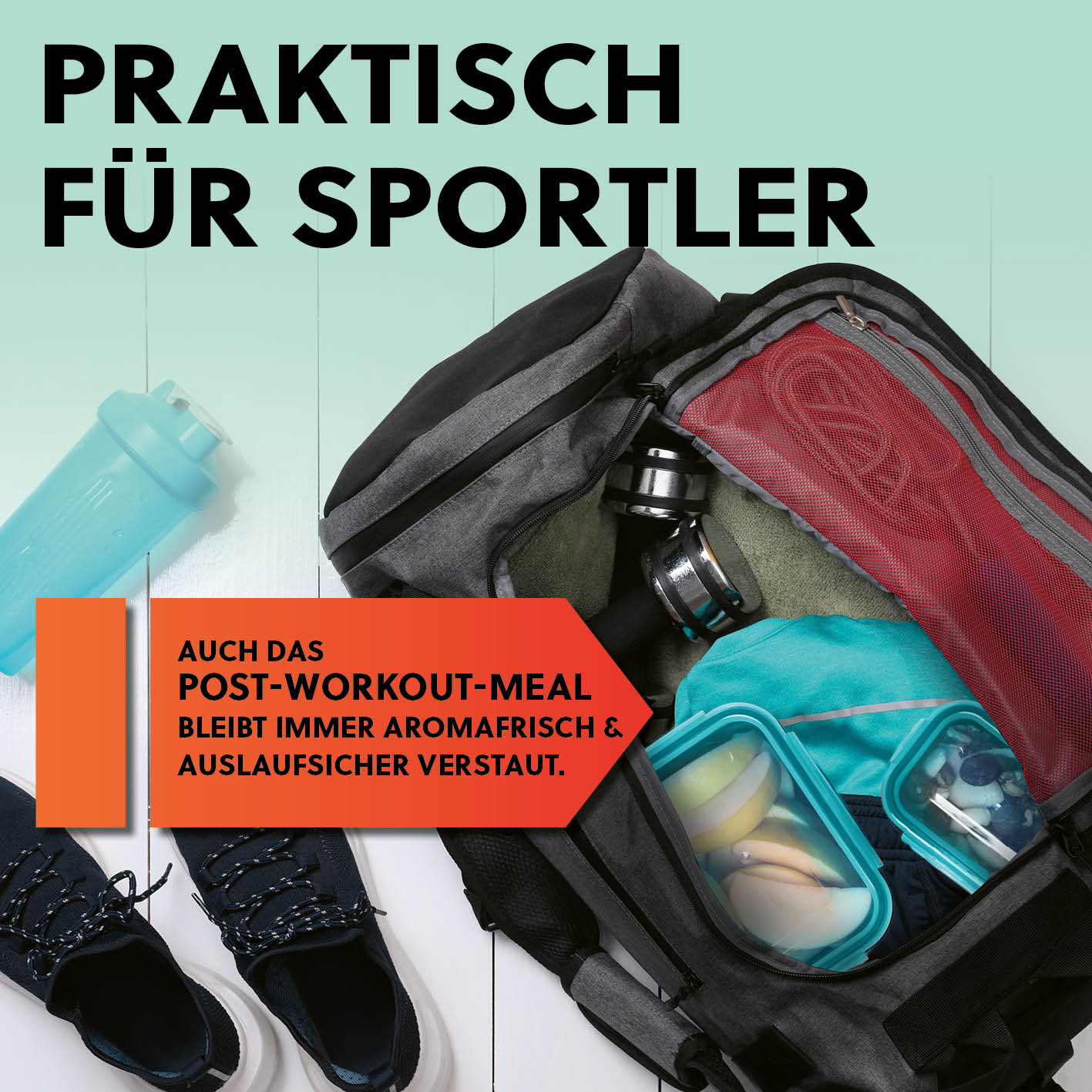 Frischhaltedosen Klick-it, 14-tlg., Smaragd