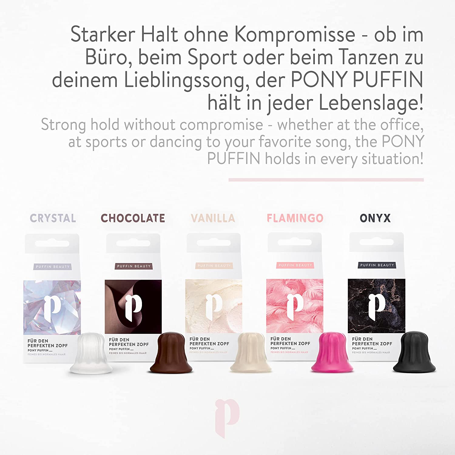 Verschiedene Pony Haarnetzfarben für starken Halt bei Alltag, Sport oder Tanz, ideal für jede Lebenslage.