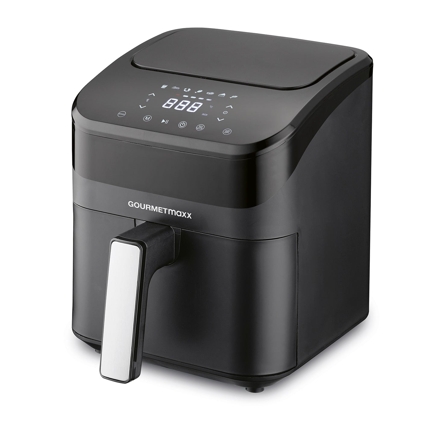 GOURMETmaxx Heißluft-Fritteuse Digital 4l 1400W schwarz