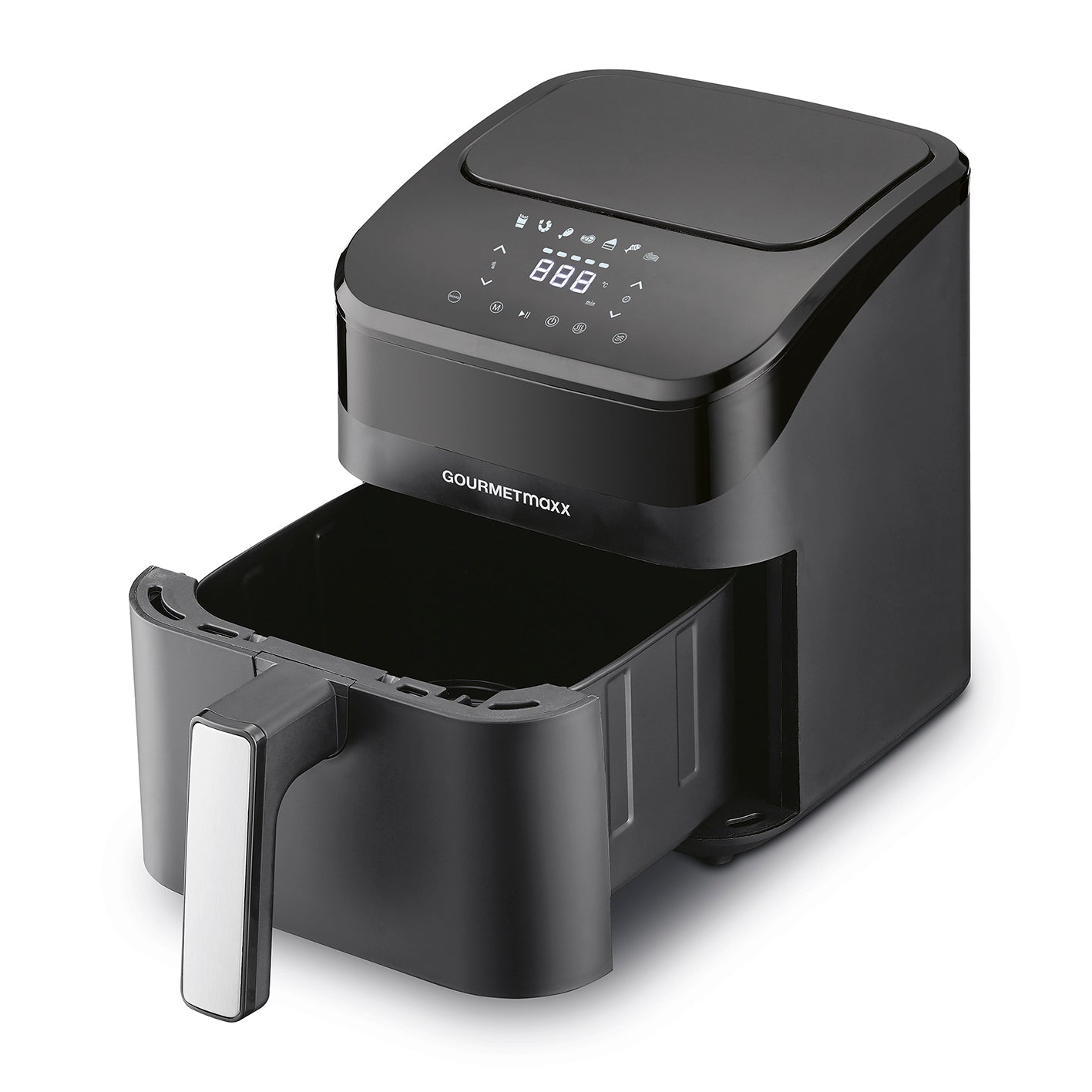 GOURMETmaxx Heißluft-Fritteuse Digital 4l 1400W schwarz