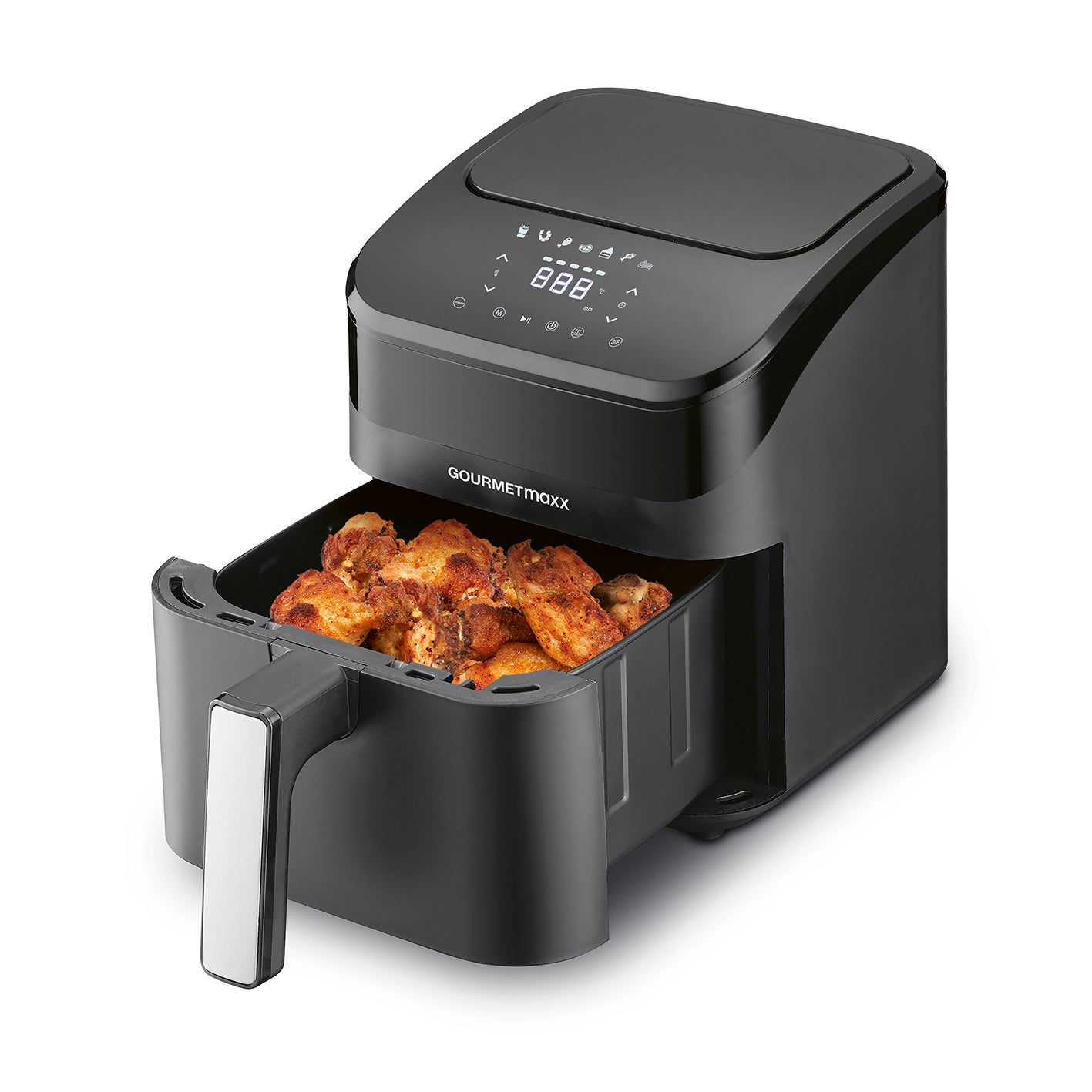 GOURMETmaxx Heißluft-Fritteuse Digital 4l 1400W schwarz
