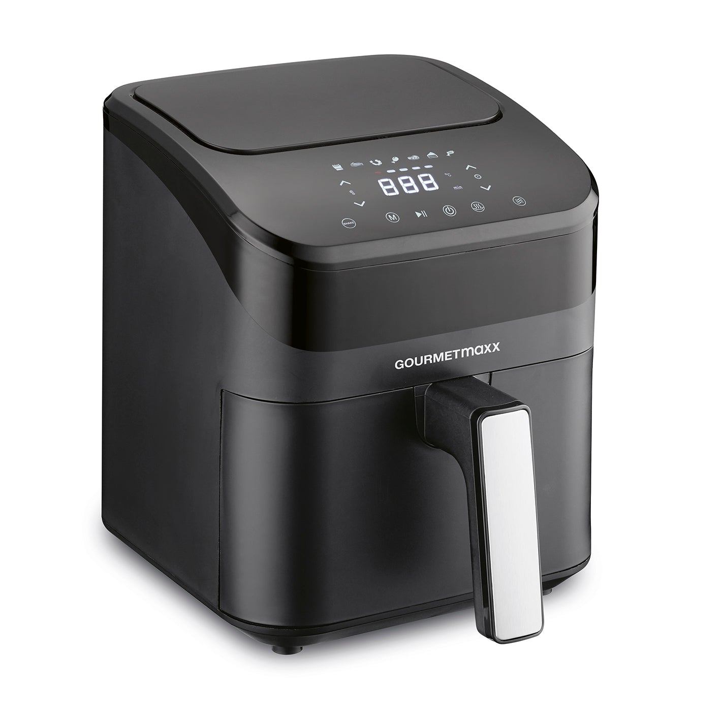 GOURMETmaxx Heißluft-Fritteuse Digital 4l 1400W schwarz