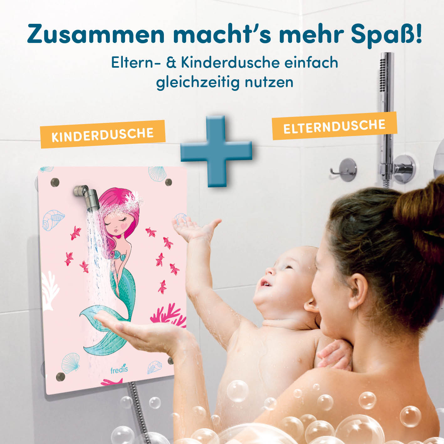 Kinderdusche Meerjungfrau