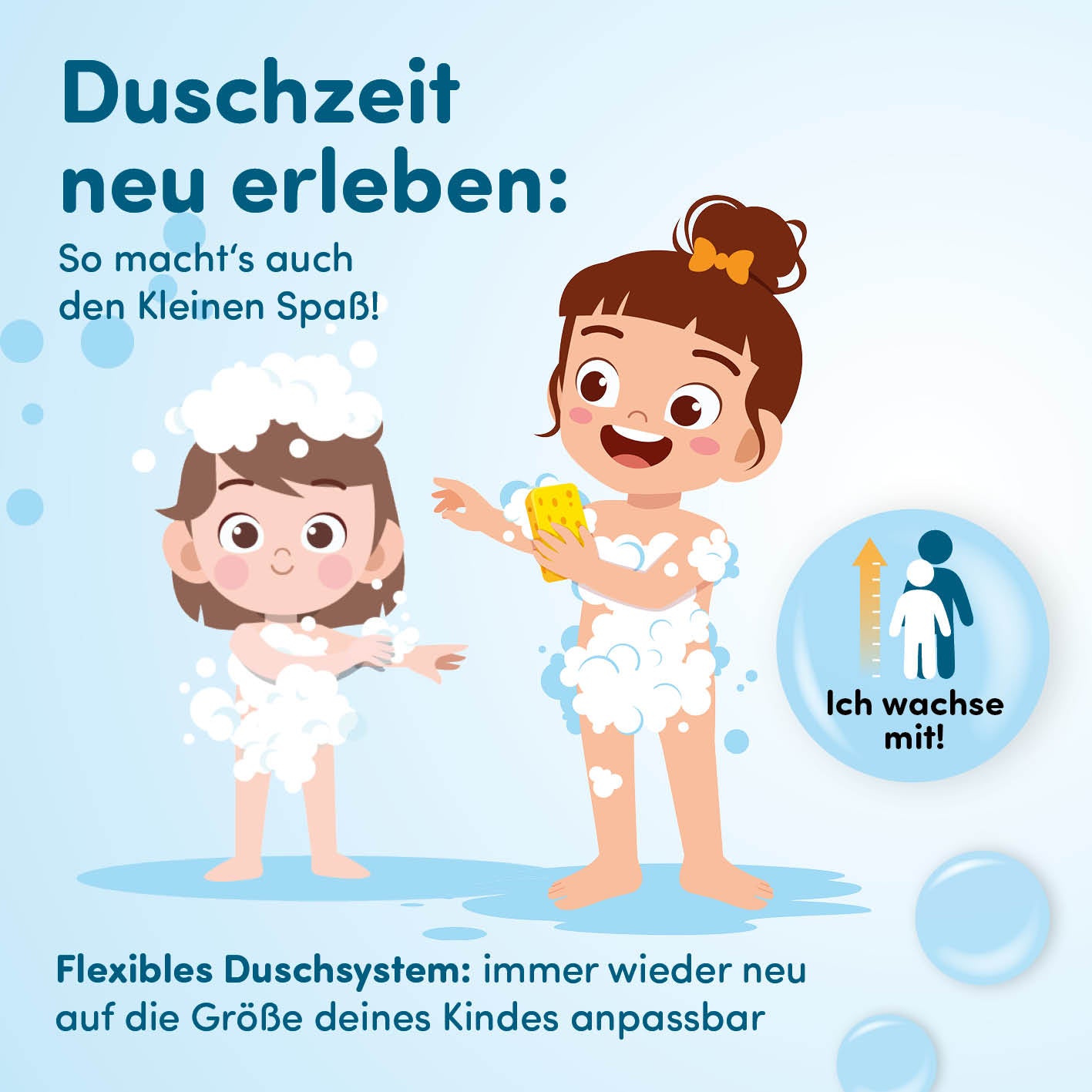 Kinderdusche Meerjungfrau