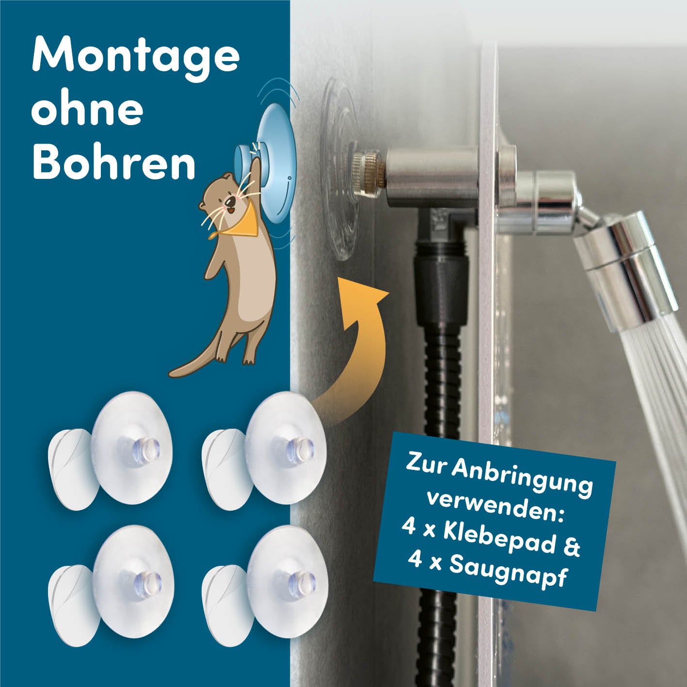 Kinderdusche Welt
