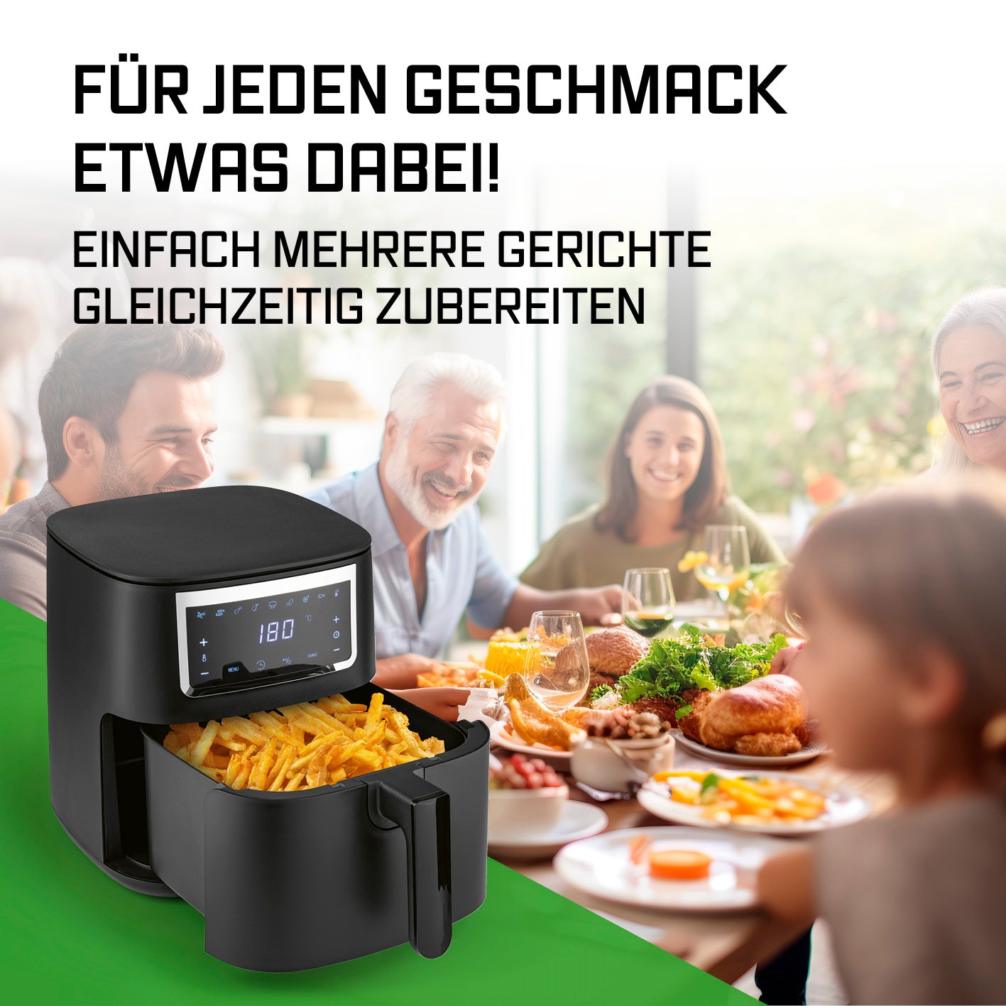 Heißluftfritteuse - 6,5 l