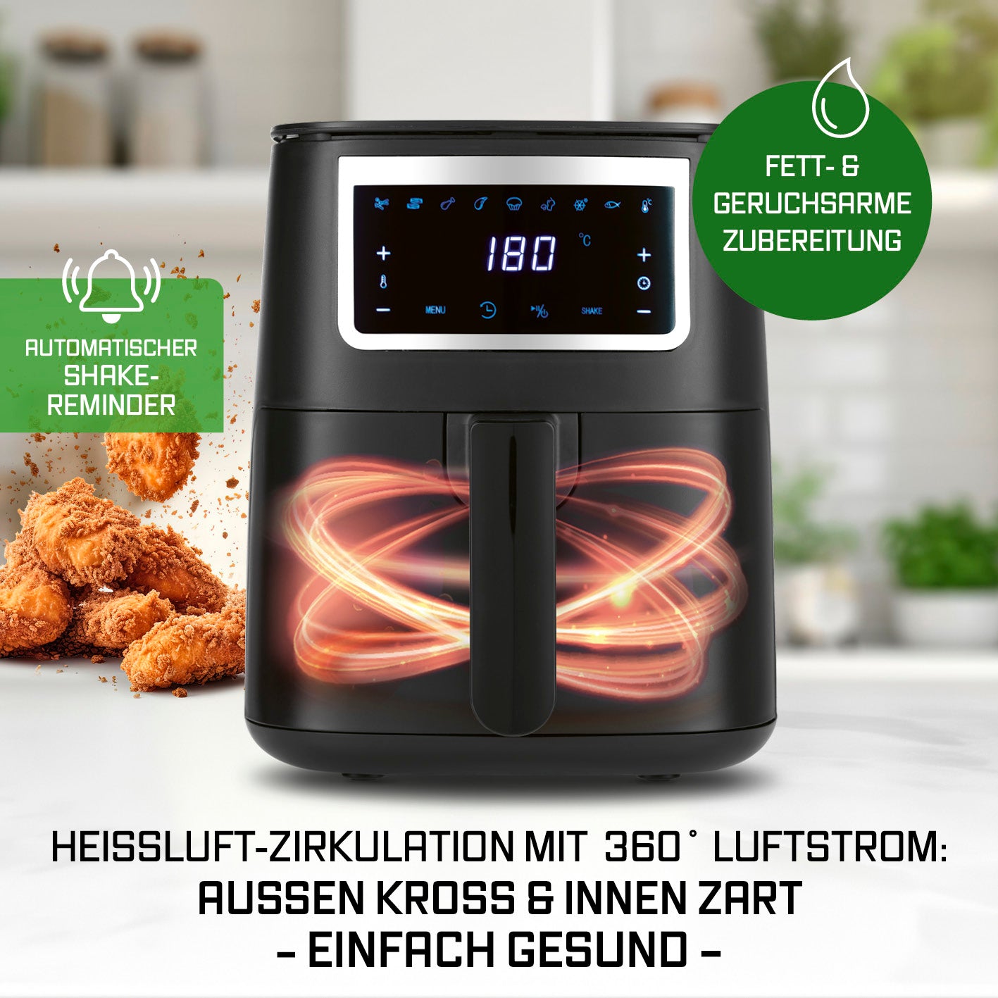 Heißluftfritteuse - 4 l