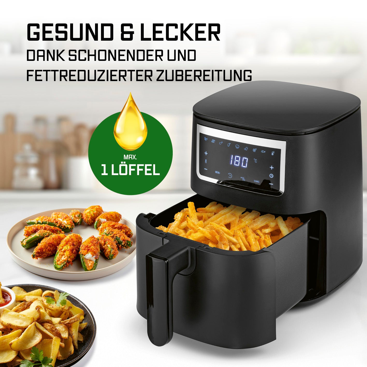 Heißluftfritteuse - 4 l