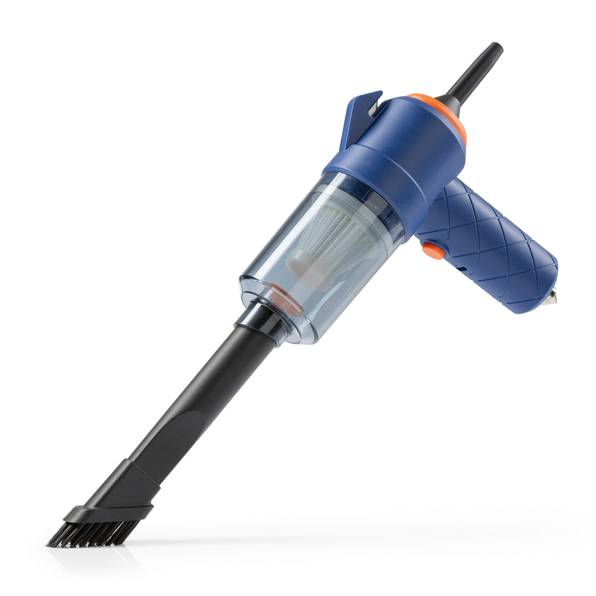 3-in-1-Akkusauger - Blau/Orange