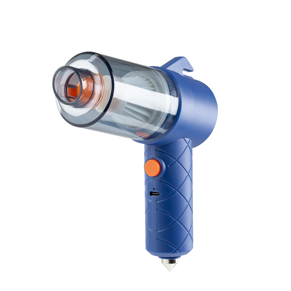 3-in-1-Akkusauger - Blau/Orange