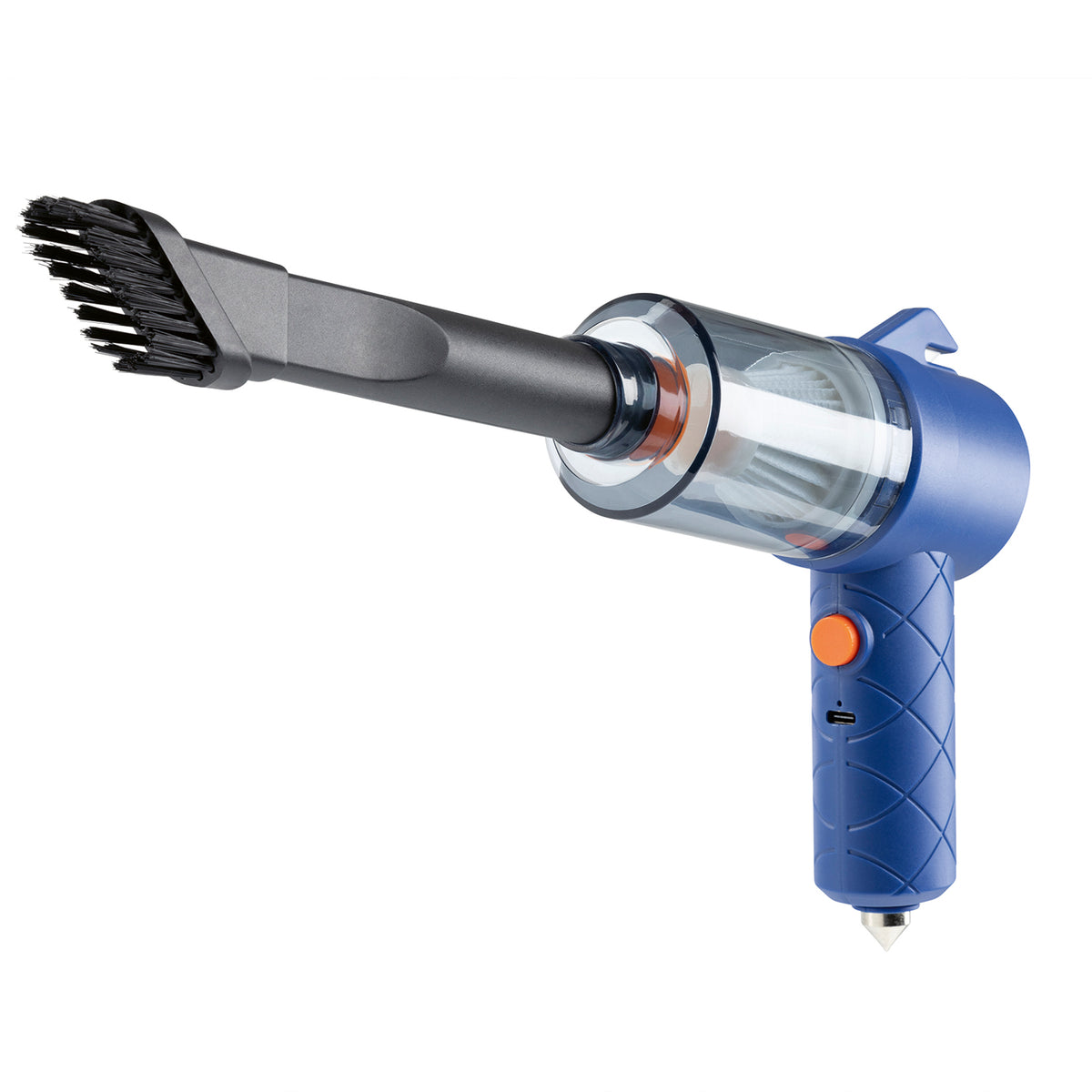 3-in-1-Akkusauger - Blau/Orange