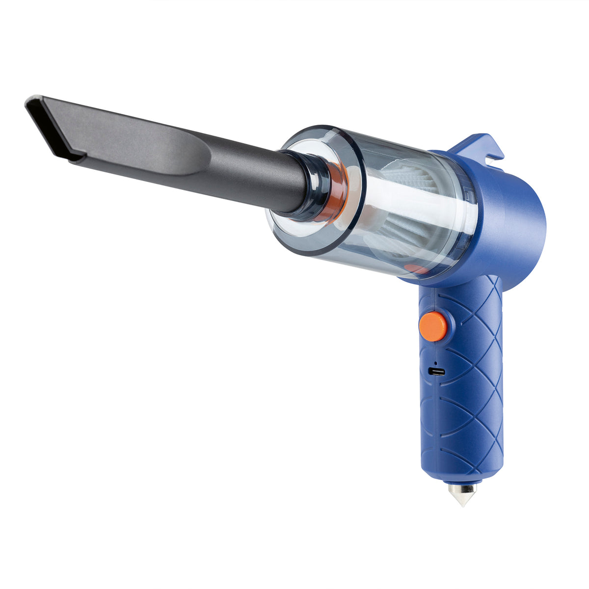 3-in-1-Akkusauger - Blau/Orange