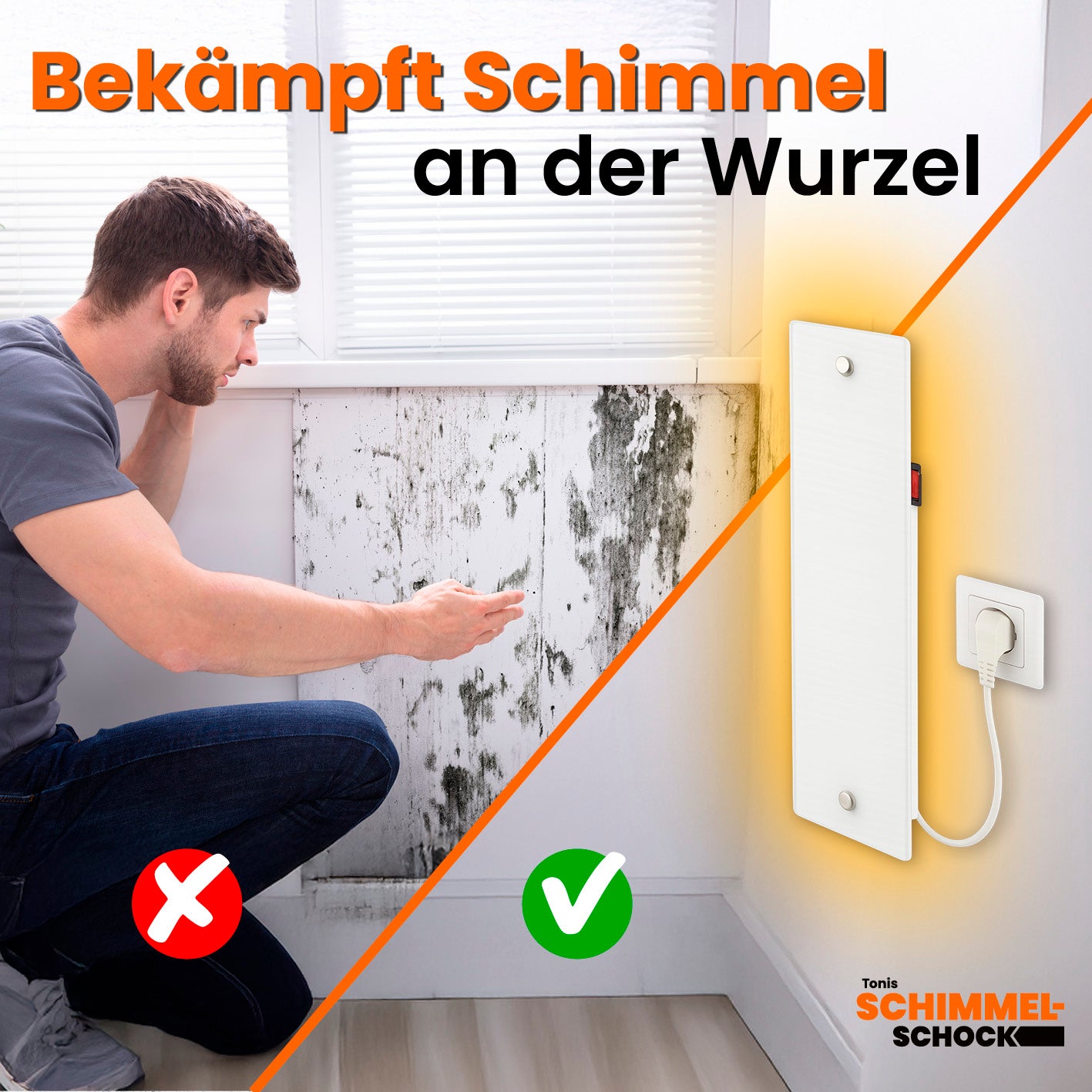 Tonis Schimmelschock Anti-Schimmelheizung Kompakt