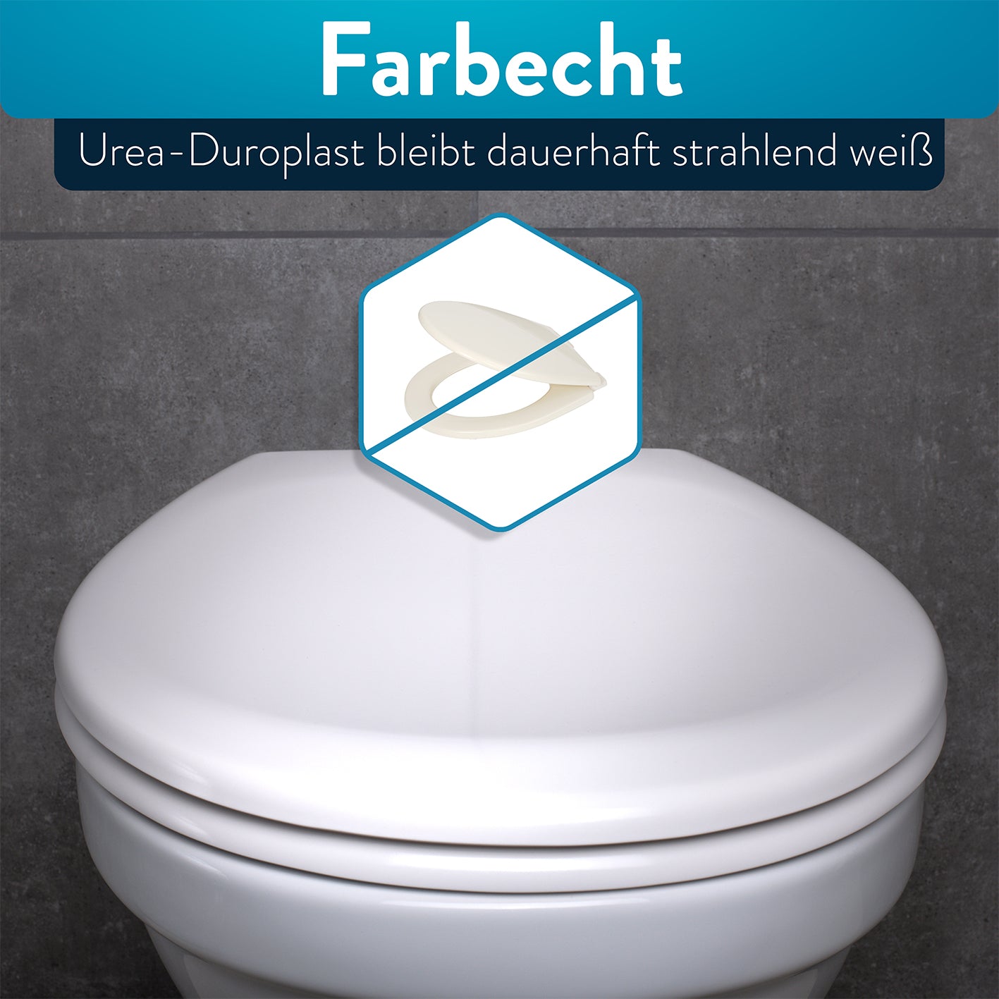 Kinder-Toilettendeckel - Weiß