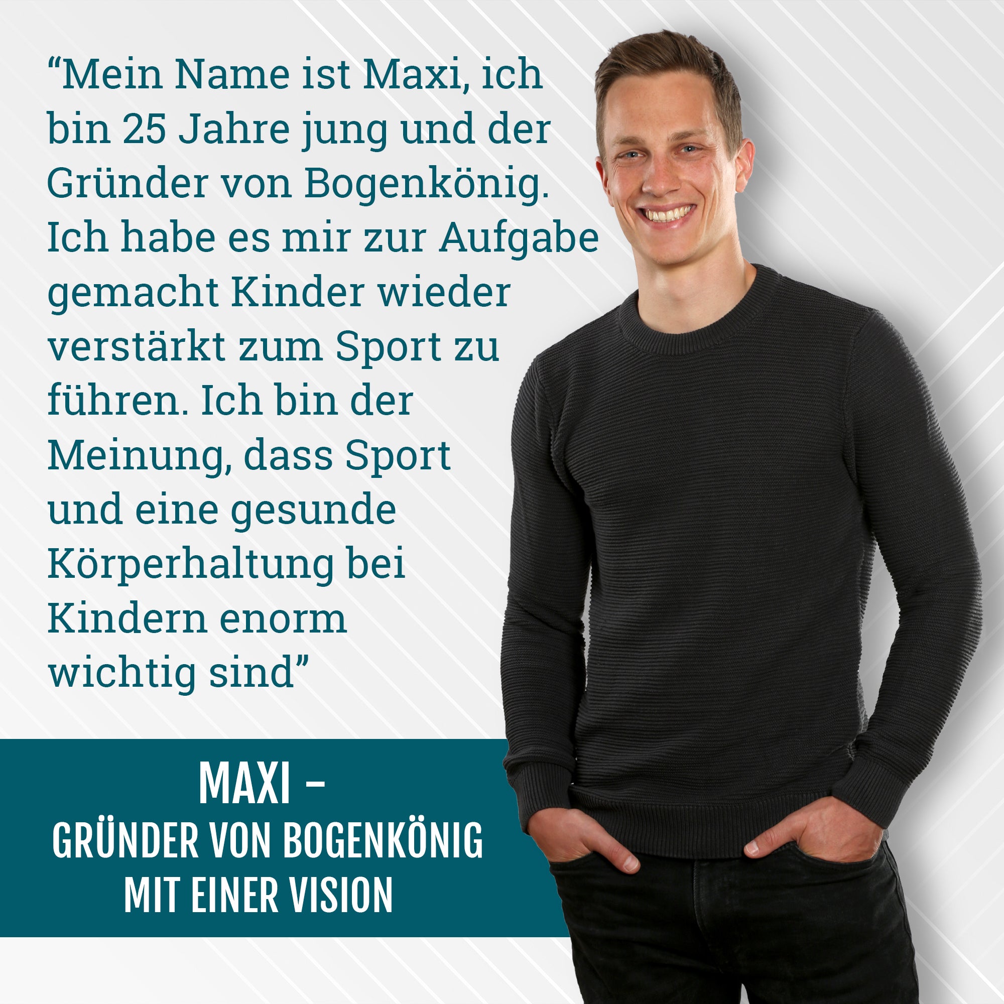 Holz Sportbogen Set mit Köcher - Einsteigerbogen - ab 13 Jahre