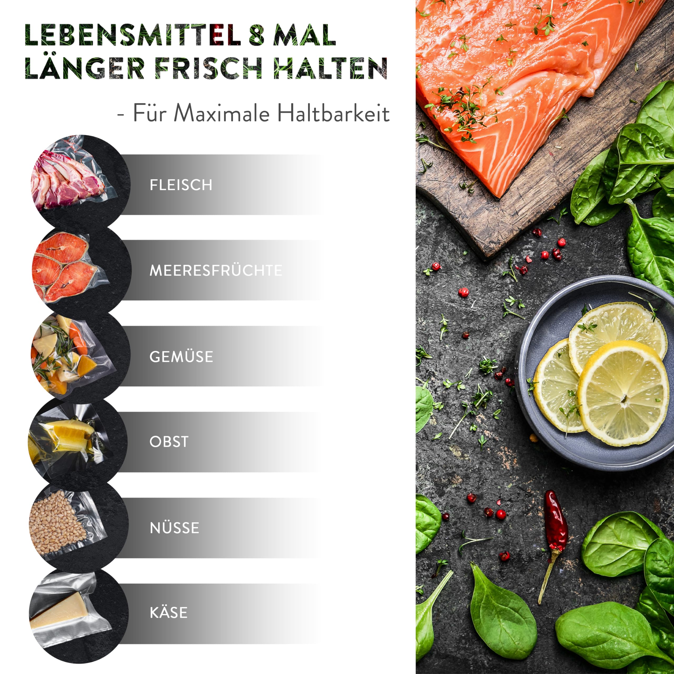 Premium Vakuumbeutel - 50 Stk. - 16 x 25 cm