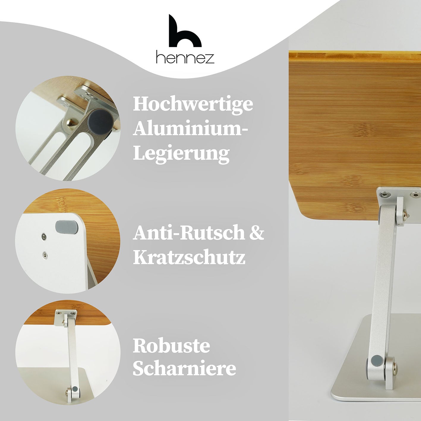 Laptop-Ständer - Holz