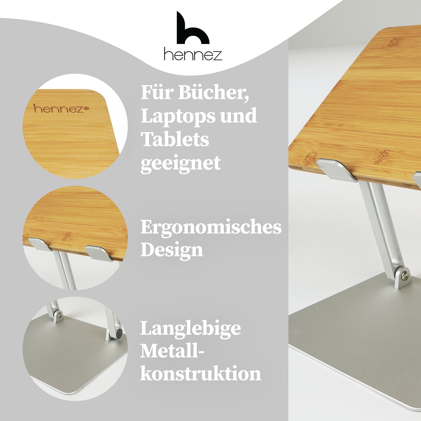 Laptop-Ständer - Holz