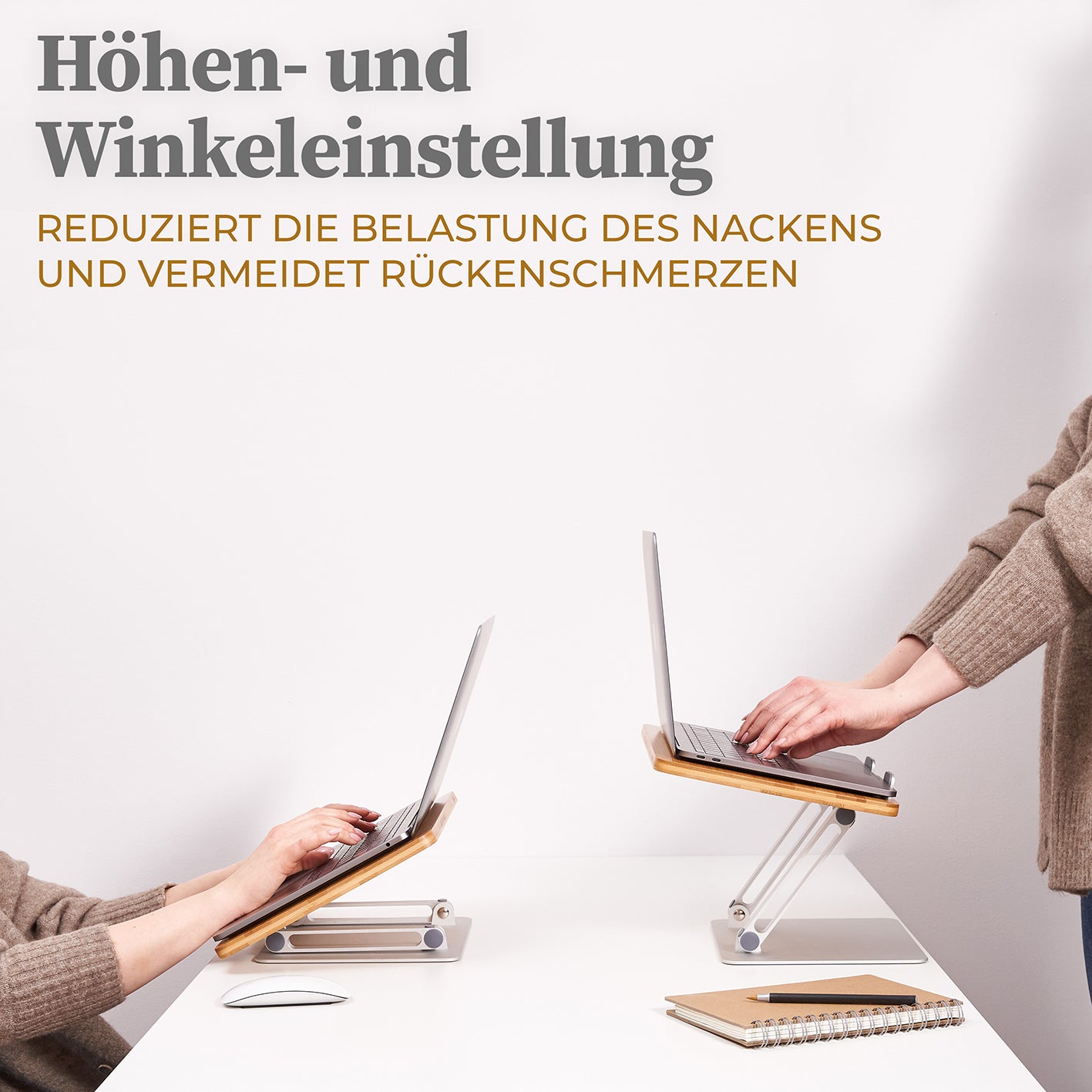 Laptop-Ständer - Holz