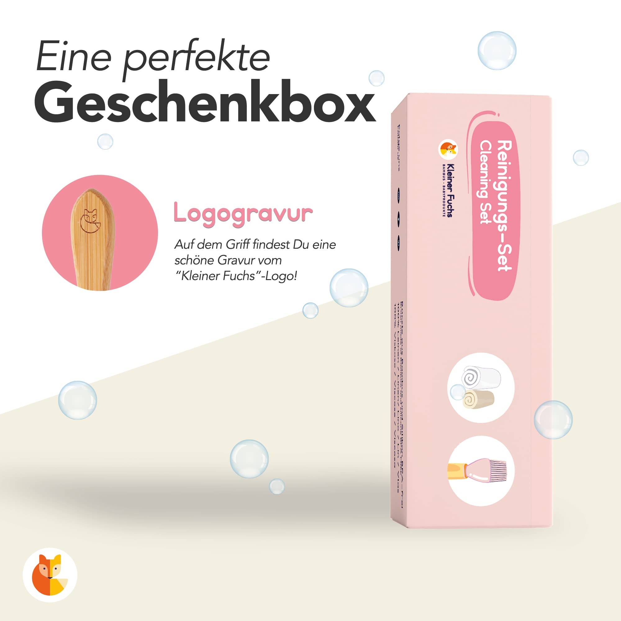 Reinigungs Set 3 tlg. – Rosa