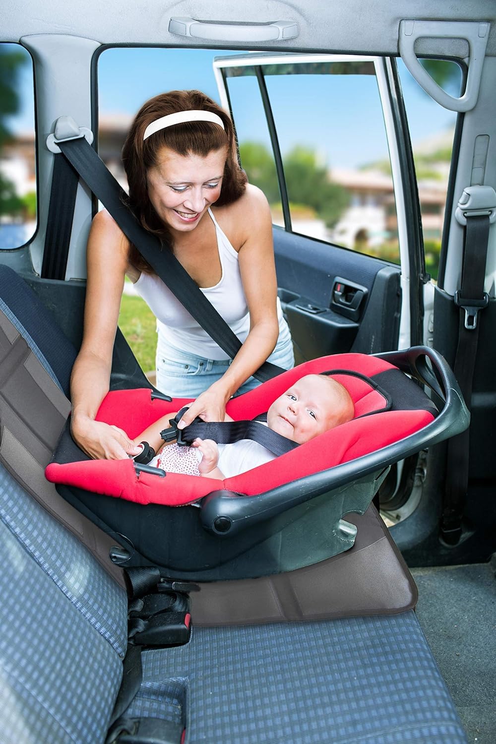 Auto-Kindersitzunterlage