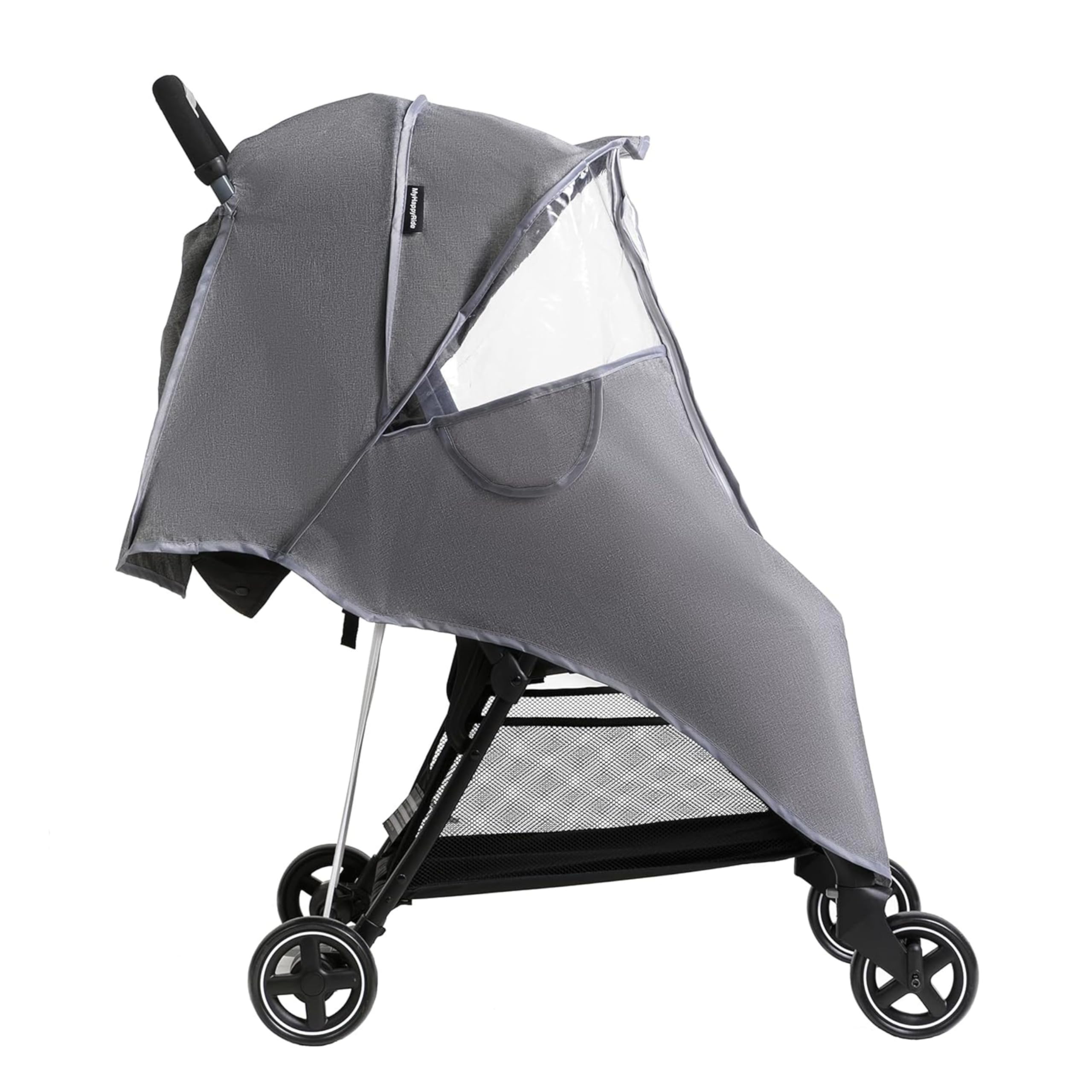 Kinderwagen-Regenschutz mit Reißverschluss - Einheitsgröße