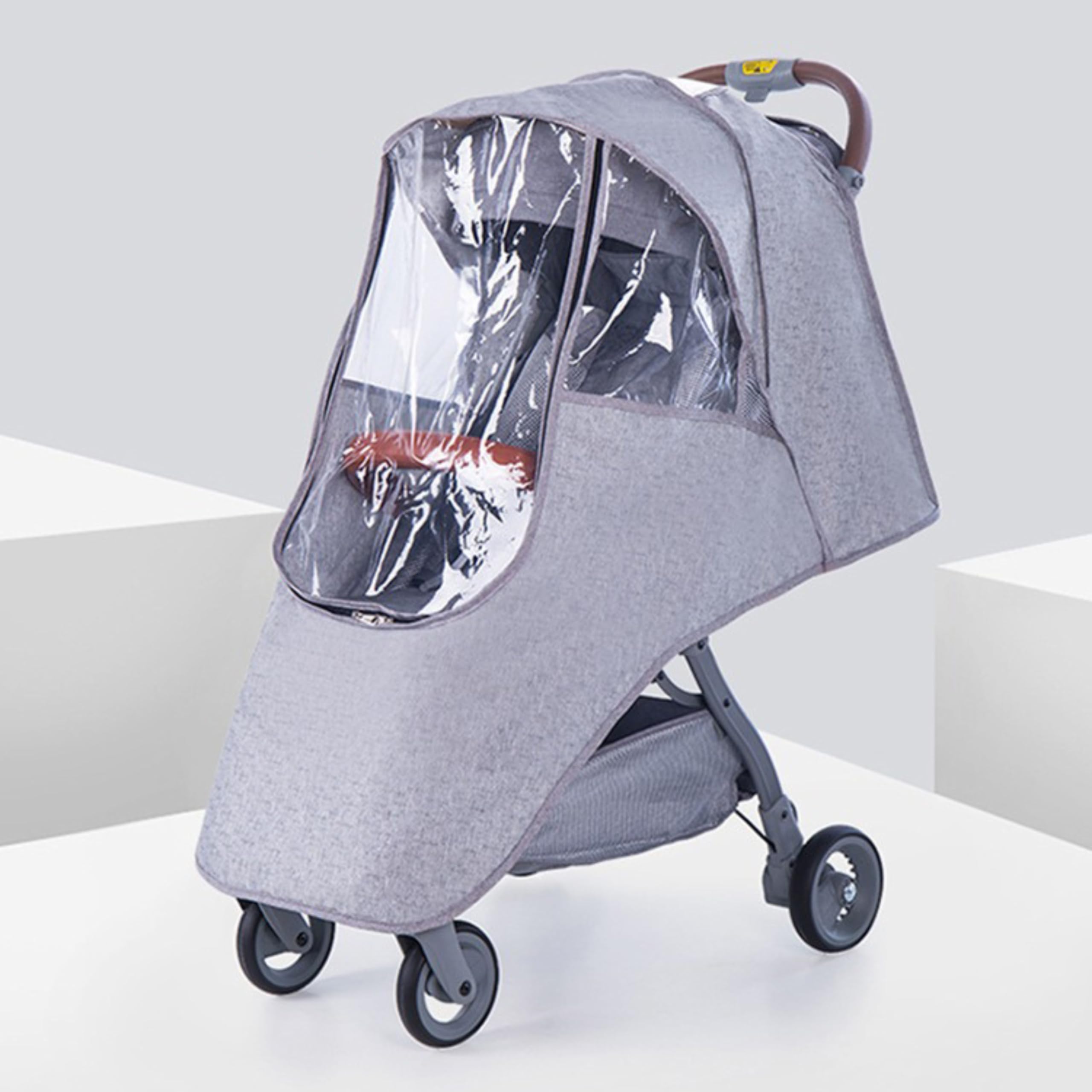 Kinderwagen-Regenschutz mit Reißverschluss - Einheitsgröße