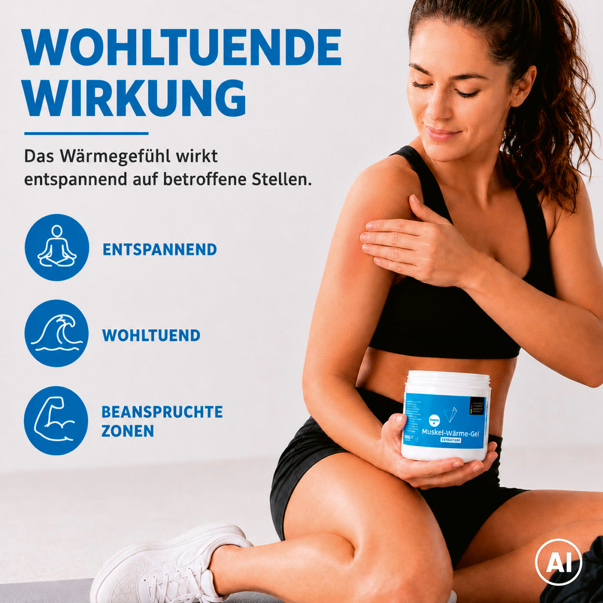 Muskel-Wärme-Gel - 500 ml