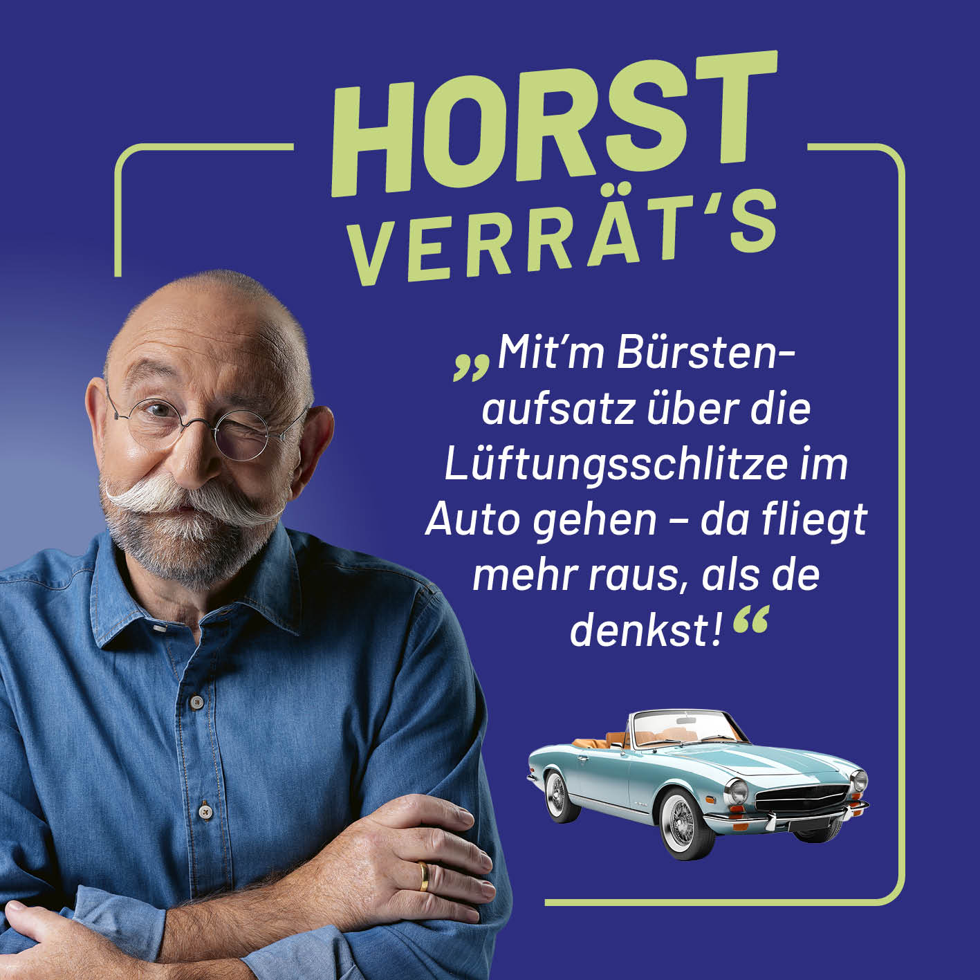 Akku-Handstaubsauger faltbar + 7 Aufsätze Galeriebild 7, quadratisch 1417x1417, zeigt flexible Nutzung und Zubehördetails.