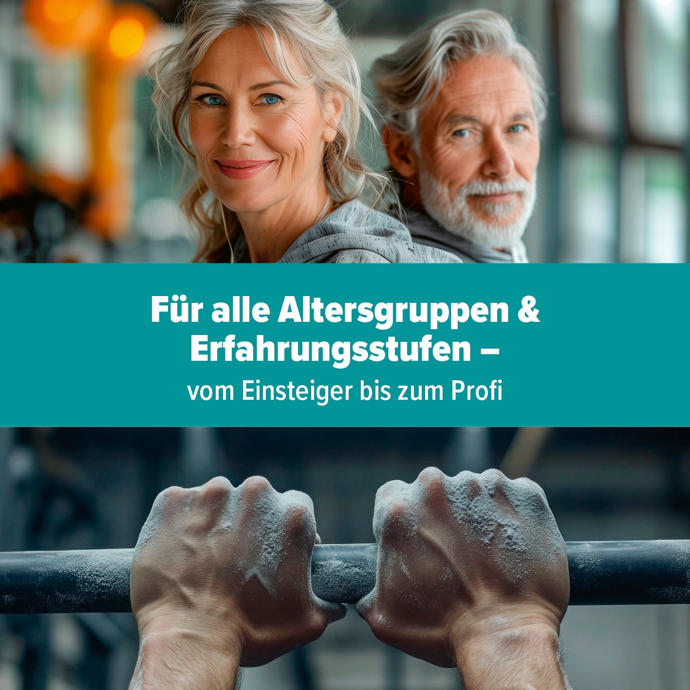 Spinball zeigt Hände beim Training, passend für alle Altersgruppen und Erfahrungsstufen vom Einsteiger bis Profi.