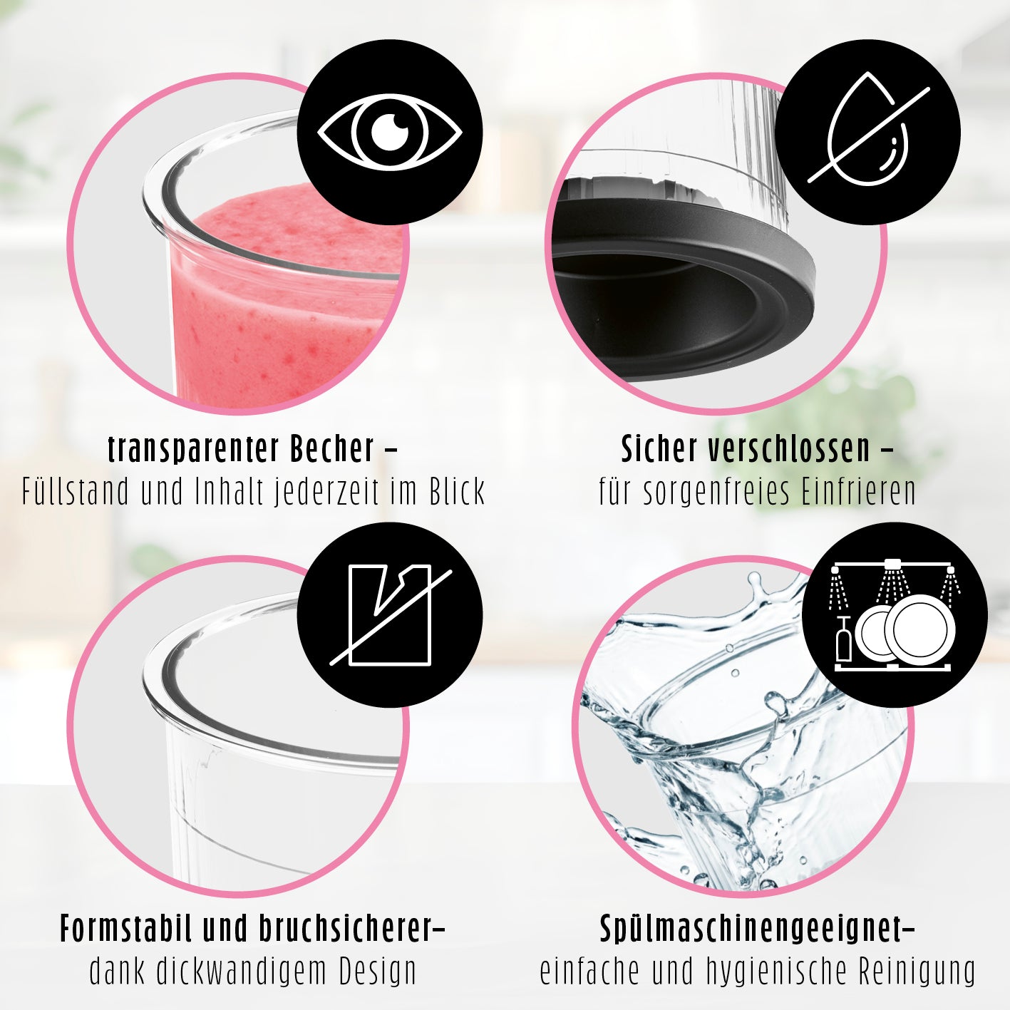 Becher-Set - 2 x 500 ml