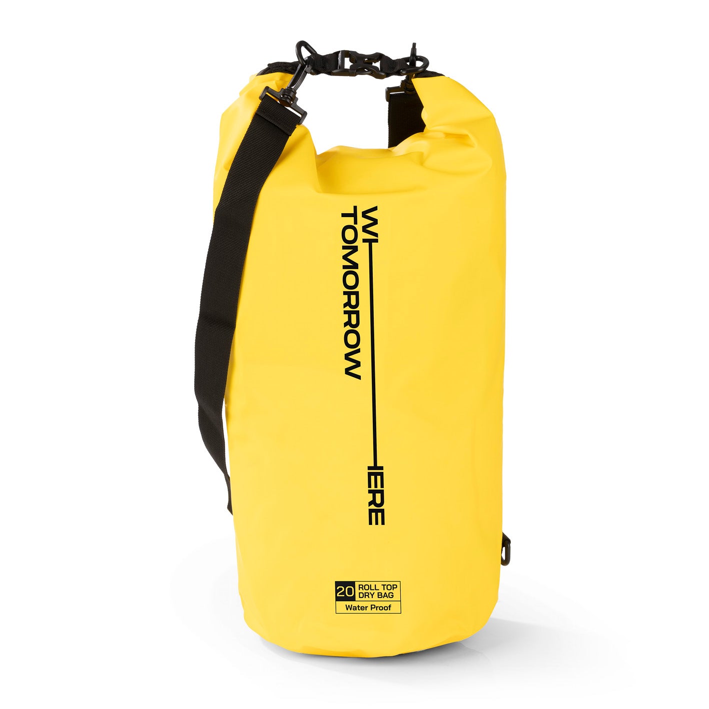 Where Tomorrow Dry Bag 20L - Style 02 - Gelb