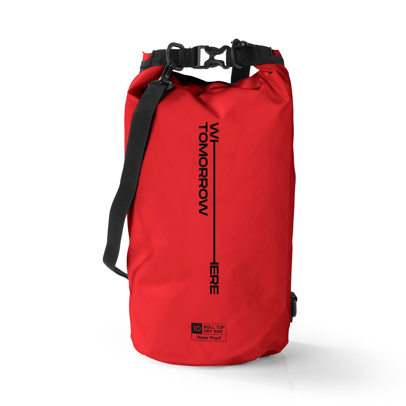 Where Tomorrow Dry Bag 10L - Style 02 - Rot