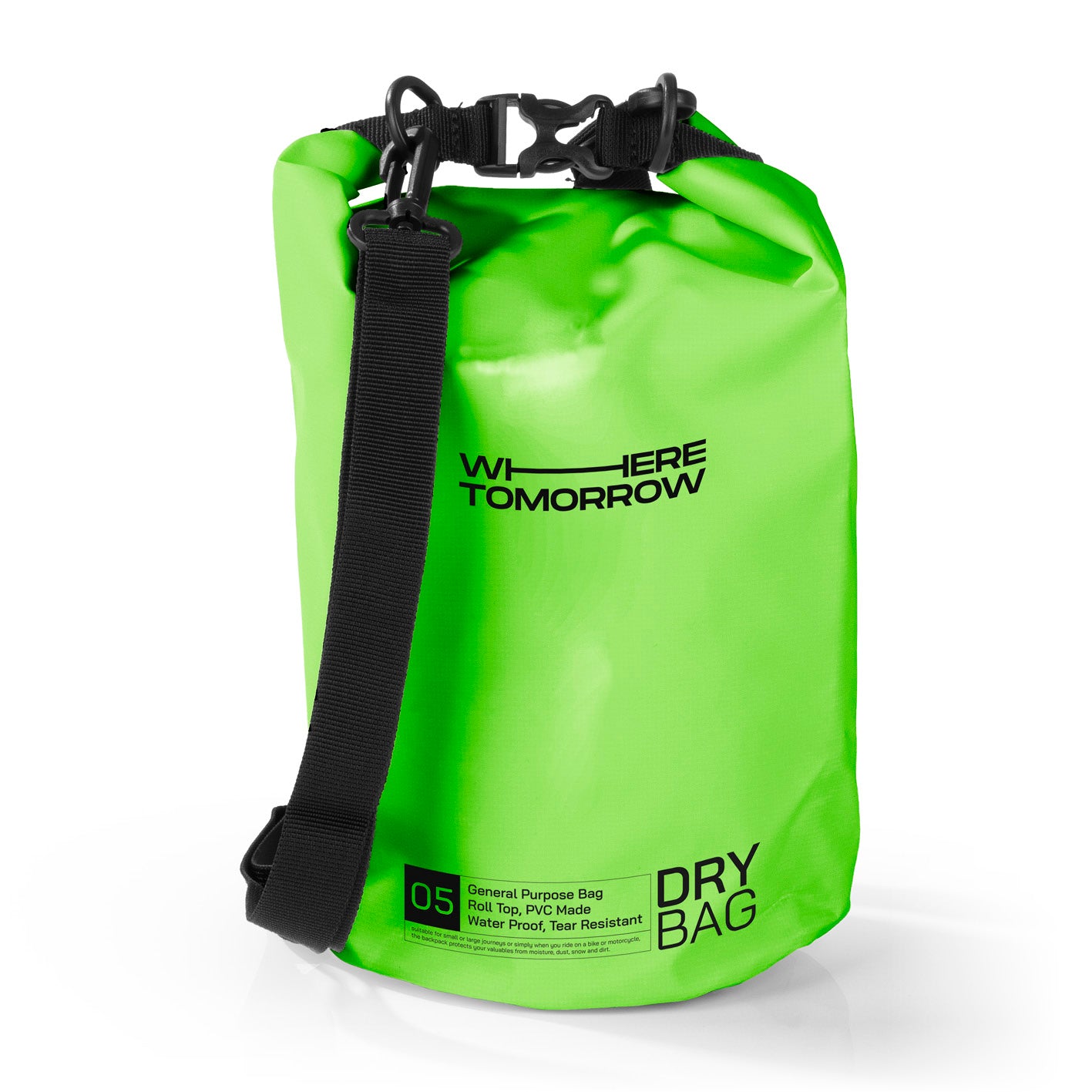 Dry Bag 5L - Style 01 - Grün