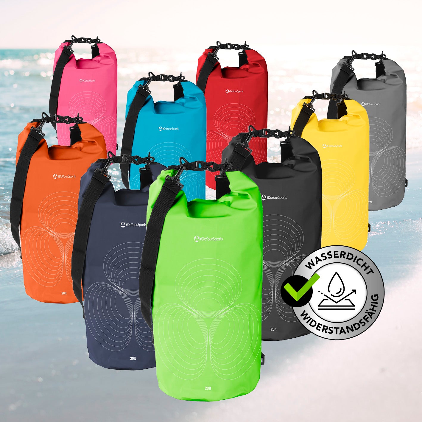 Dry Bag 20L - Grün
